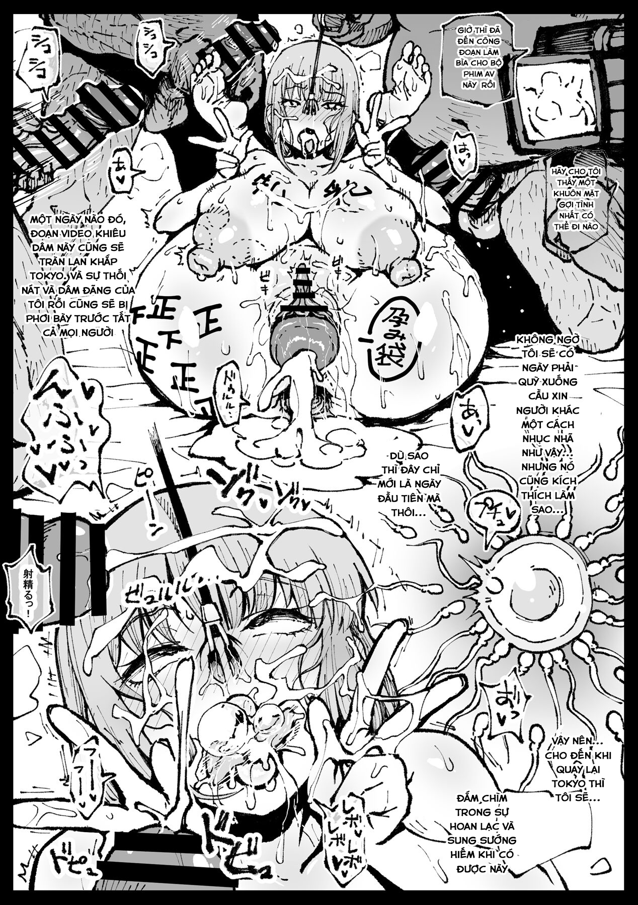 Đọc truyện hentai Hãy cùng nhau vui vẻ cho đến khi chết (Trà Master) - Oneshot