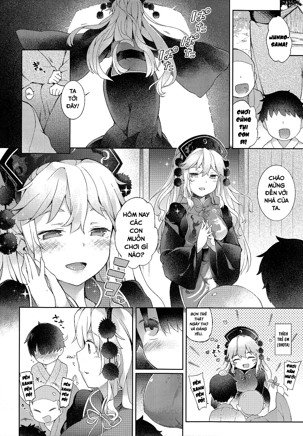 Đọc truyện hentai Junko-san to Asobimasho (Touhou Project) - Oneshot