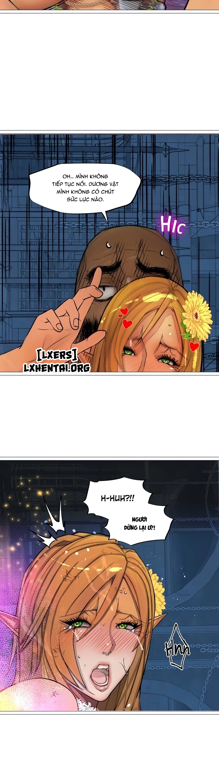 Đọc truyện hentai Nữ Hoàng Dark Elf Và Nô Lệ Orc - Chap 23