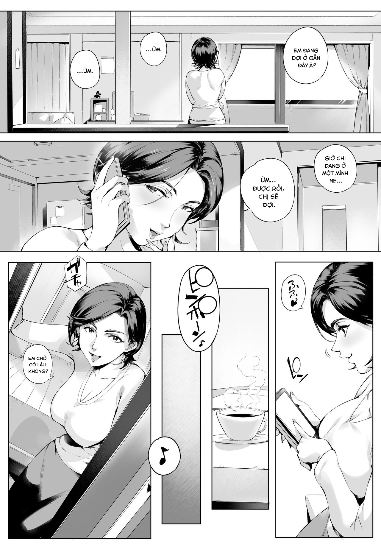 Đọc truyện hentai Cô vợ ngoại tình Honoka~ - Oneshot