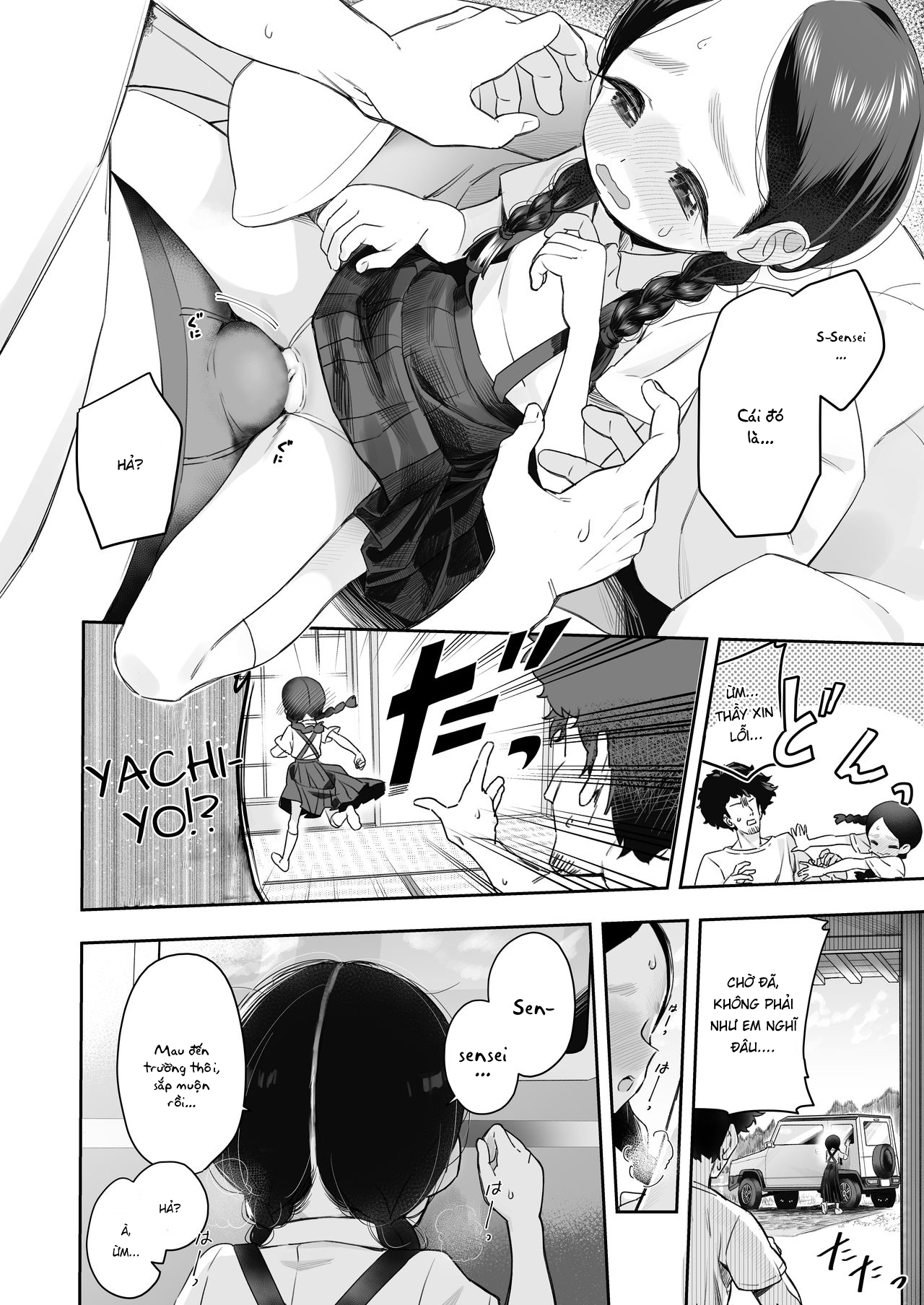 Đọc truyện hentai Kyoushi Hitori, Seito Hitori. ~Inaka no Gakkou de Mainichi Ecchi~ - Chap 1