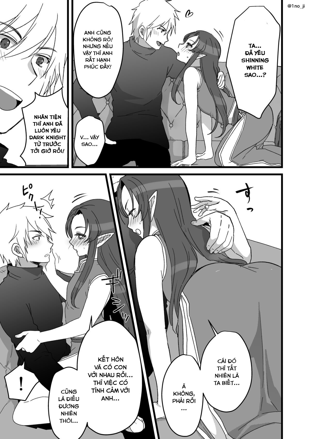 Đọc truyện hentai Câu chuyện về một cựu thủ lĩnh của quân đội Quỷ vương thua một anh hùng và bị biến thành nữ. - Oneshot