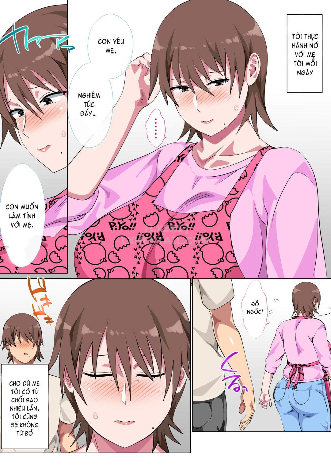 Đọc truyện hentai Musuko Ni Nando Mo Kudokarete Konmake Shita Haha - Chap 1