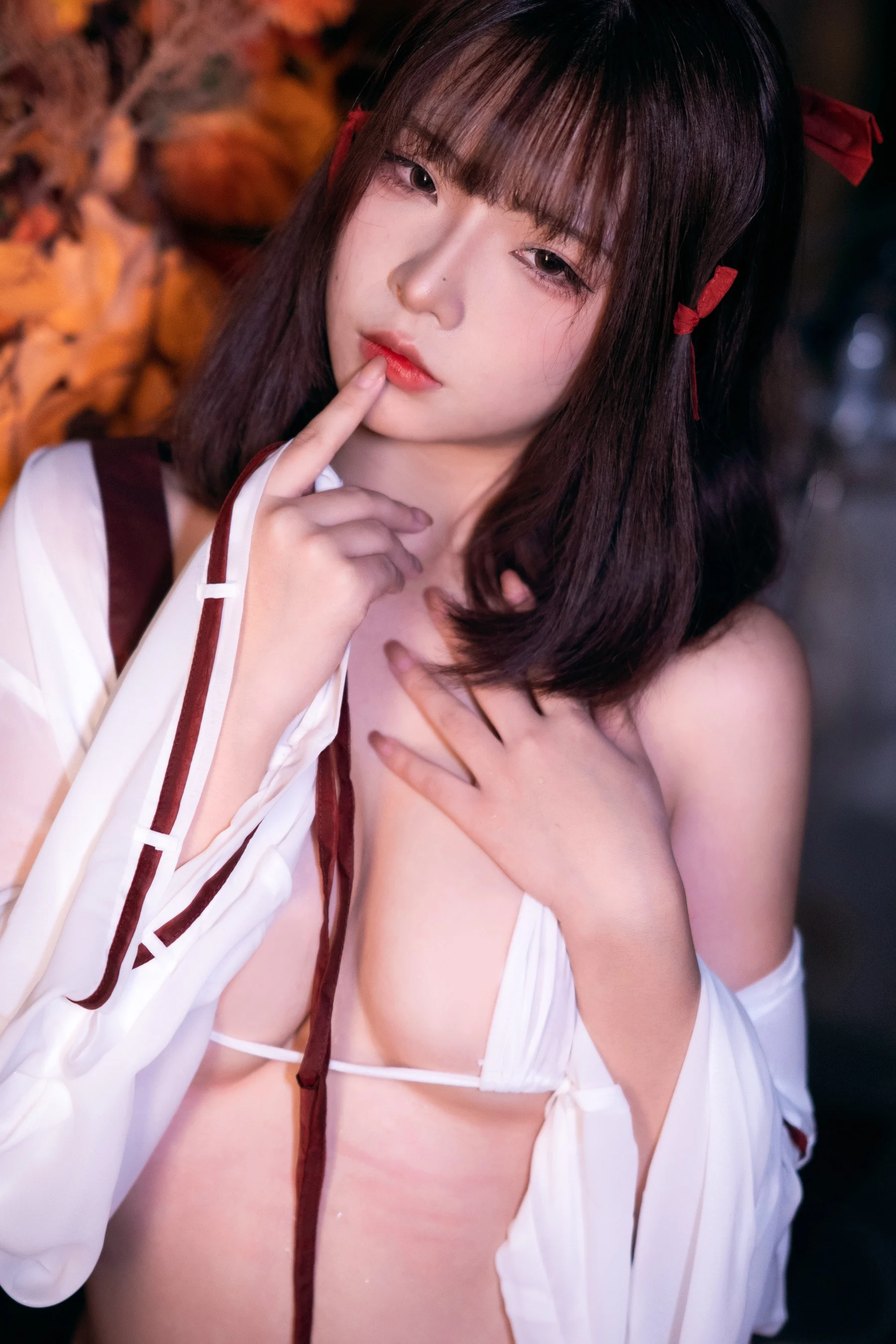 Đọc truyện hentai Tuyển tập Albums siêu phẩm Cosplay - Chap 147 - yuuhui Tamaki - Vu nữ đền thờ