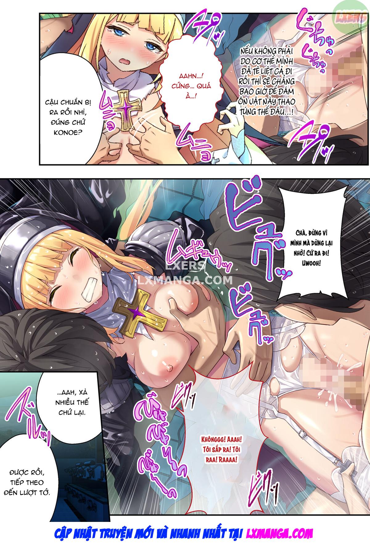 Đọc truyện hentai Nữ tu trừ tà Charlotte - Oneshot