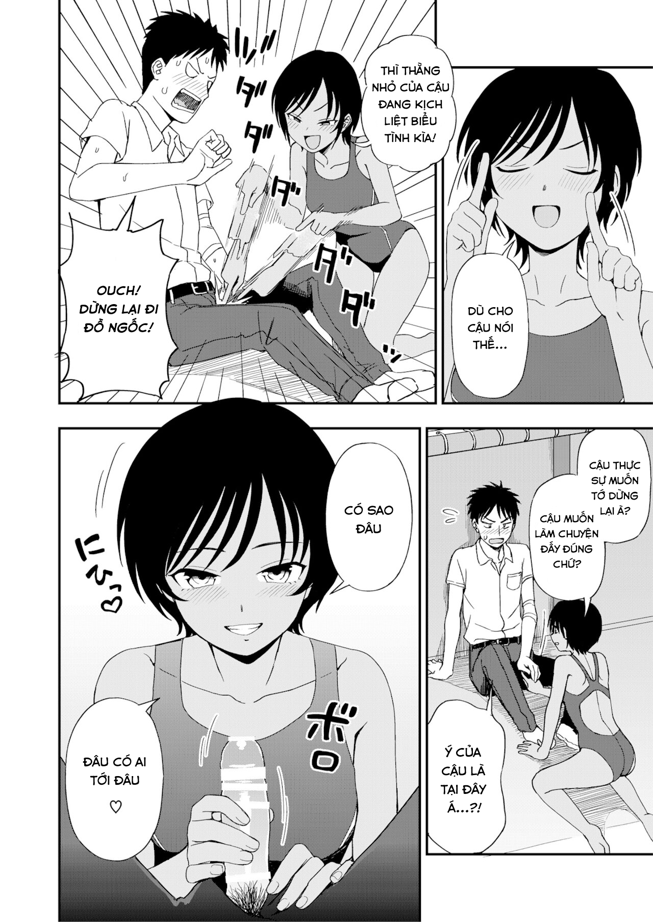 Đọc truyện hentai Bạn gái bên hồ bơi - Oneshot