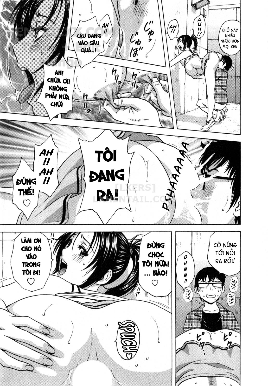 Đọc truyện hentai Life With Married Women Just Like A Manga - Chap 8