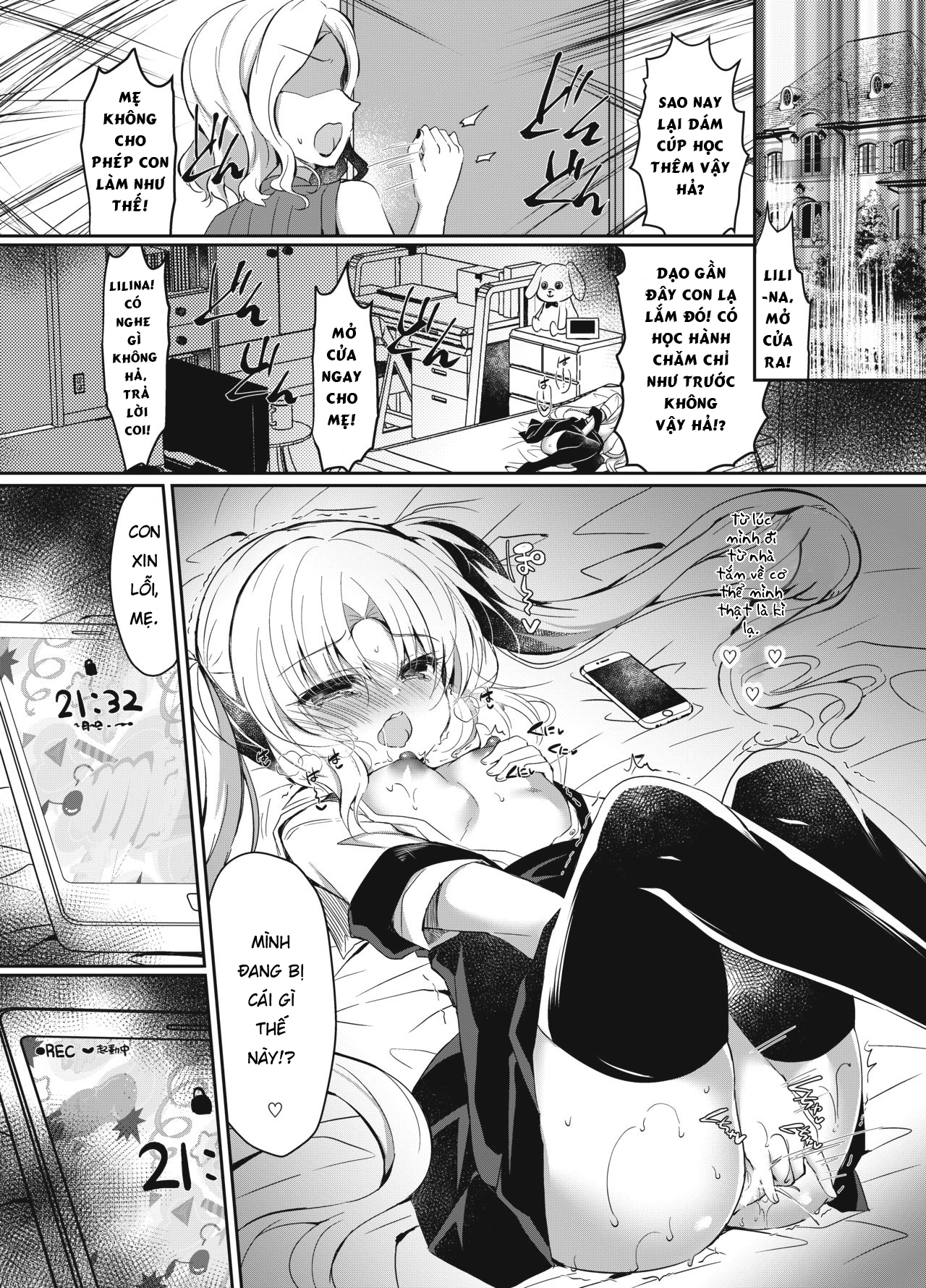 Đọc truyện hentai Trừng Phạt Em Phò Bố Láo Bằng Ứng Dụng Thôi Miên. - Chap 2