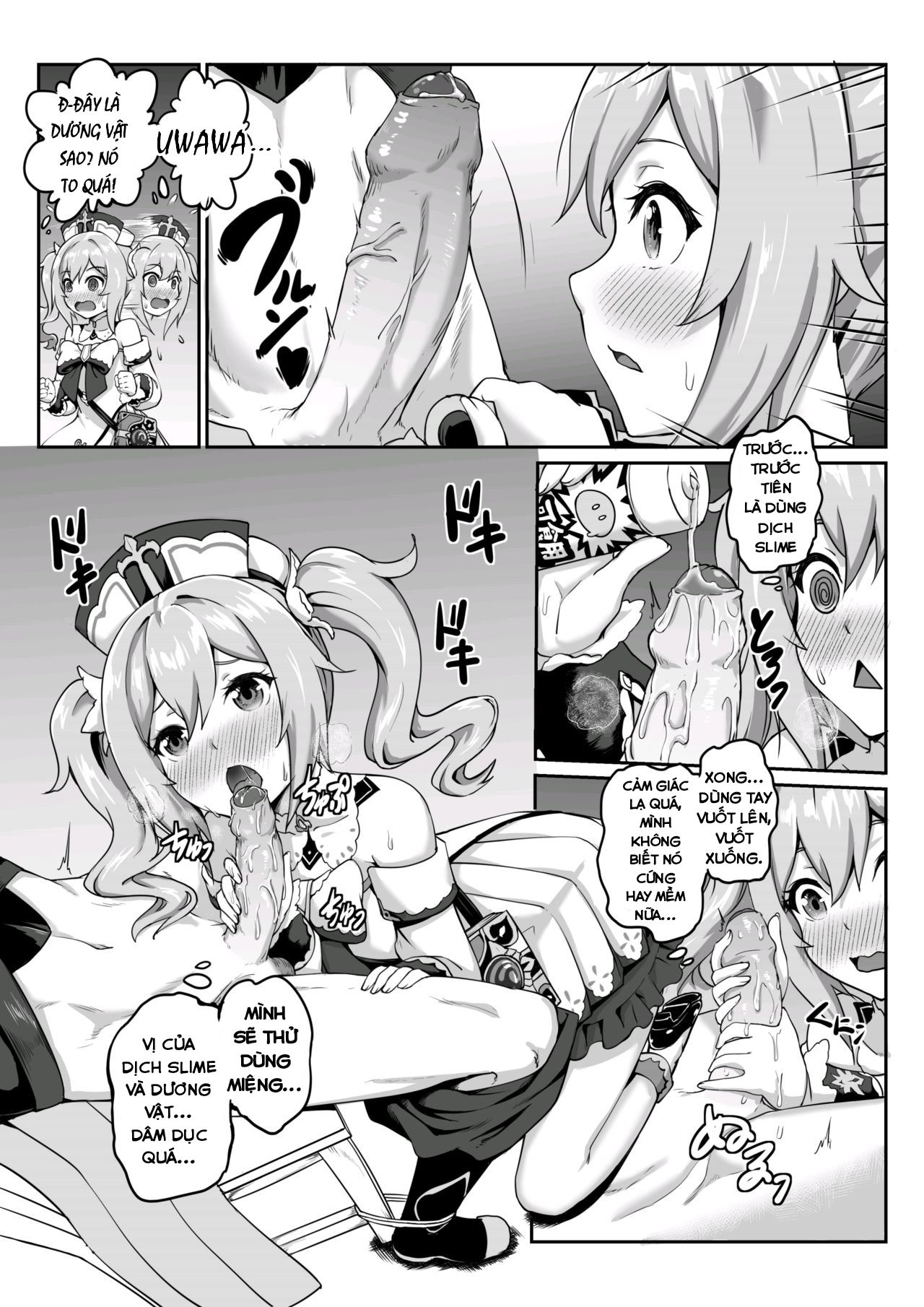 Đọc truyện hentai Barbara Star! Dush! (Genshin Impact) - ONESHOT