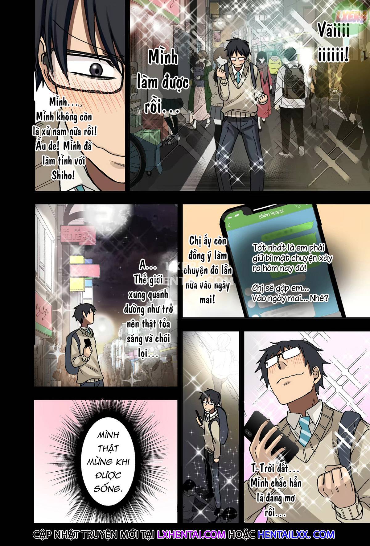 Đọc truyện hentai Vì senpai cho phép nên tôi đã làm chuyện đó với chị ấy - Chap 1 - Full Color