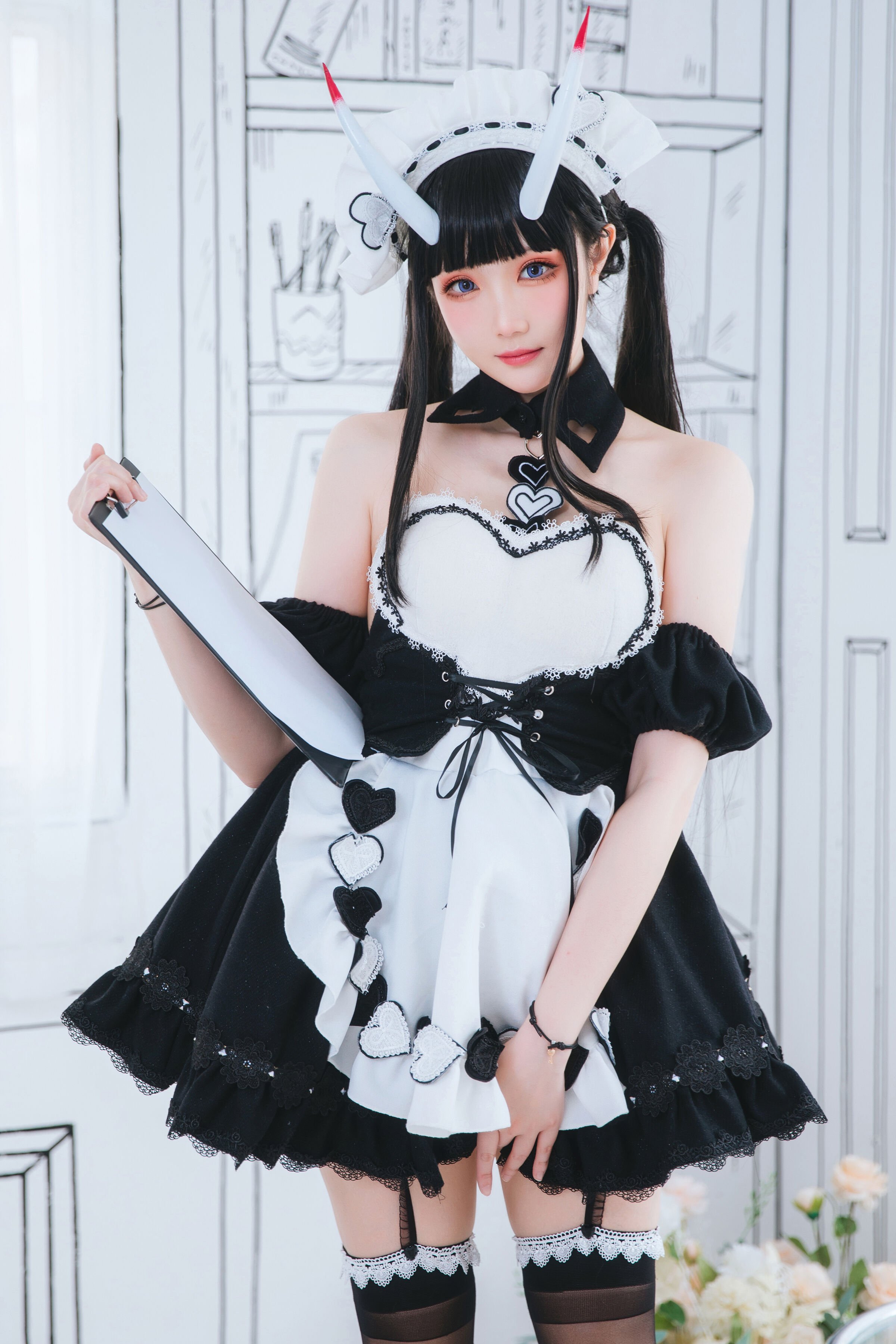 Đọc truyện hentai Tuyển tập Albums siêu phẩm Cosplay - Chap 591 - Guashi-chan Noshiro Maid