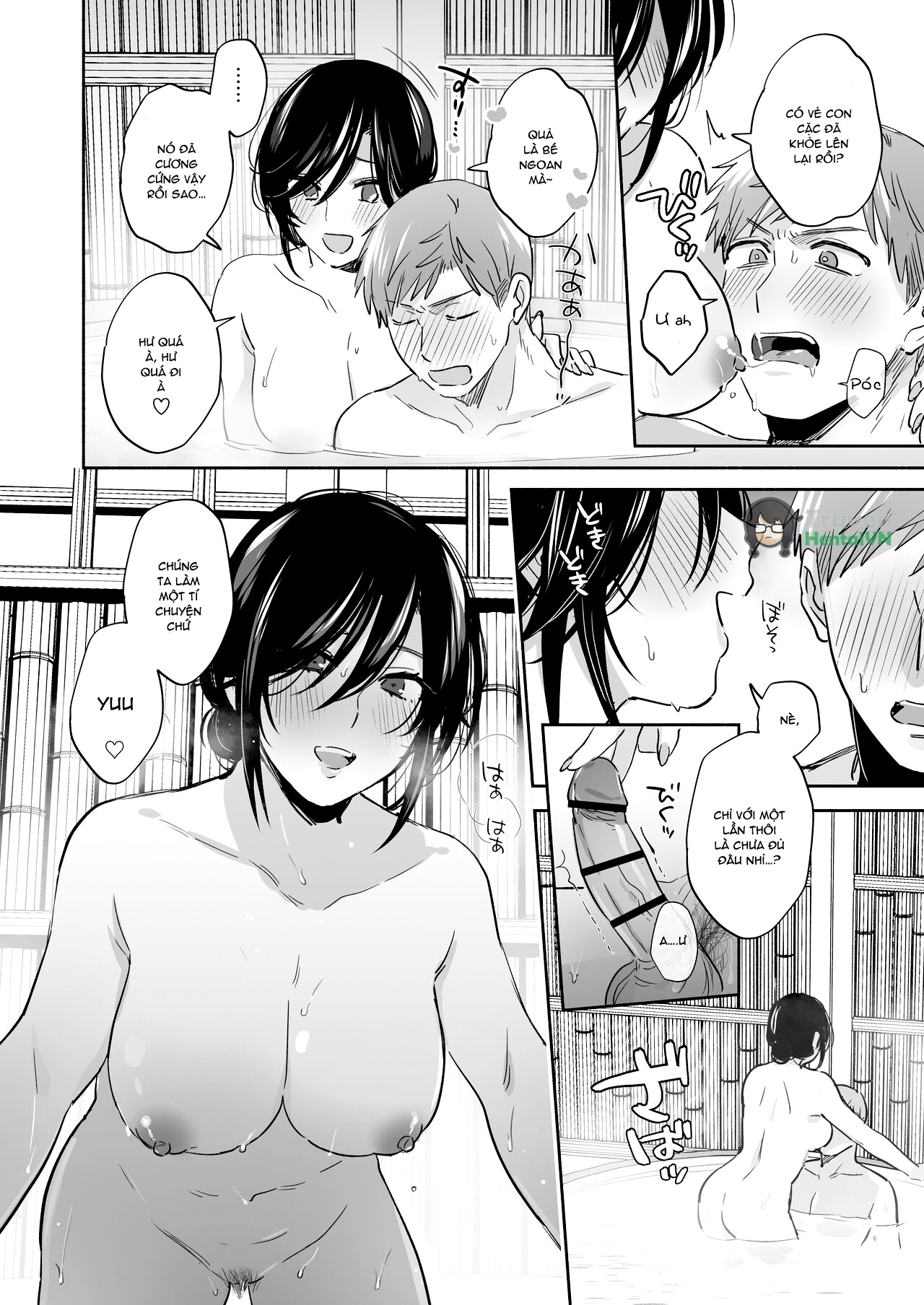Đọc truyện hentai Suki Araba Kareshi no Seiheki o Yugametai! ~Gaman Genkai!! Icha Love Onsen Ryokou~ - Oneshot