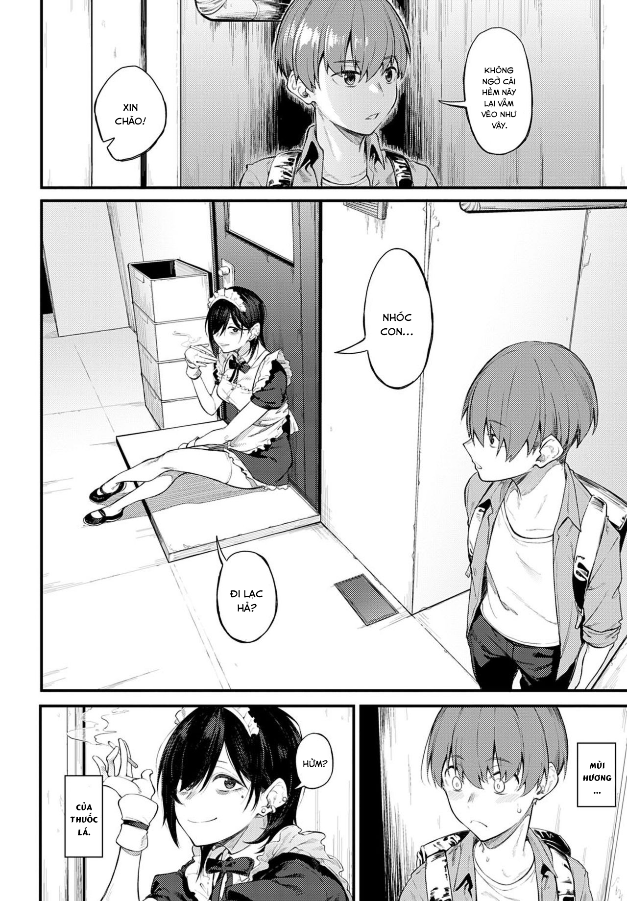 Đọc truyện hentai Shiroi Kemuri to Brim - Oneshot