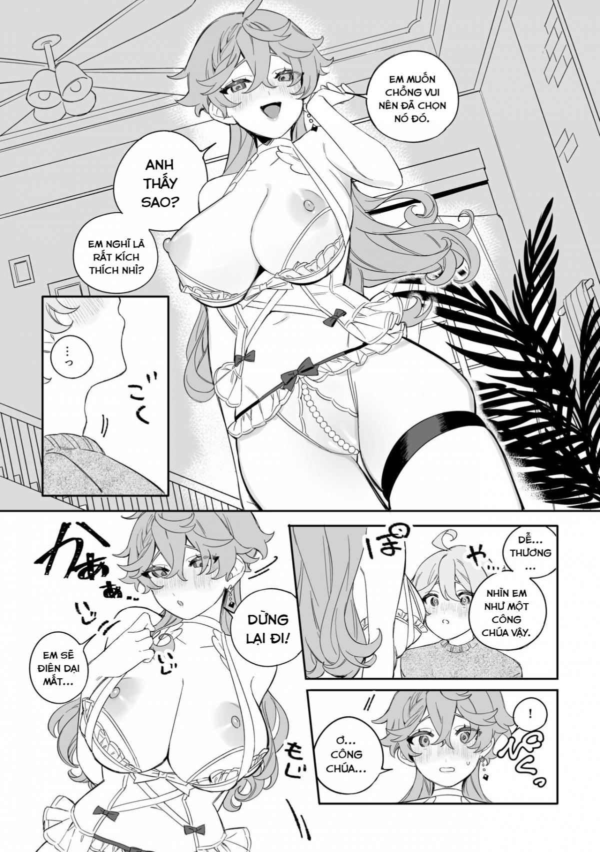 Đọc truyện hentai Kì nghỉ đông ngọt ngào (Genshin Impact) - Oneshot