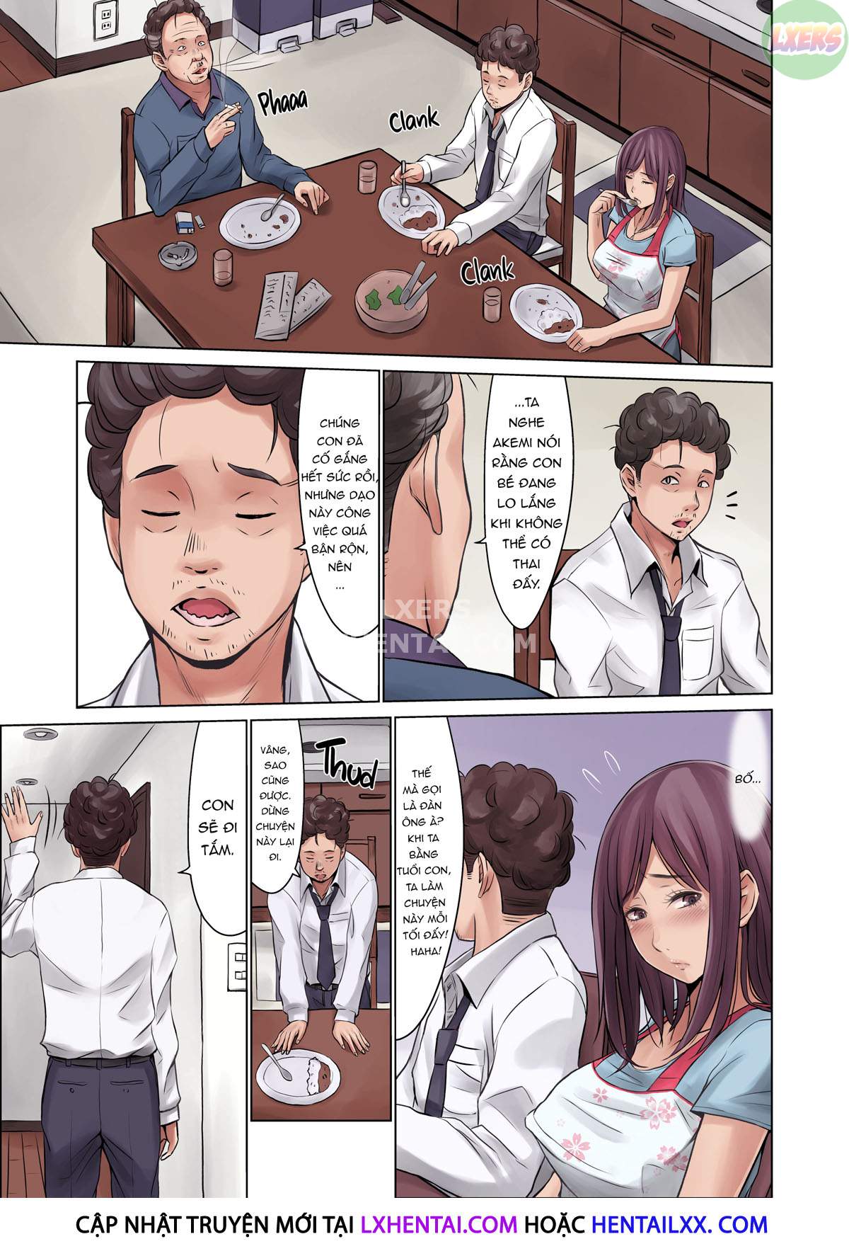 Đọc truyện hentai Tanenashi Otto To Hatsujou Tsuma - Oneshot - Không che