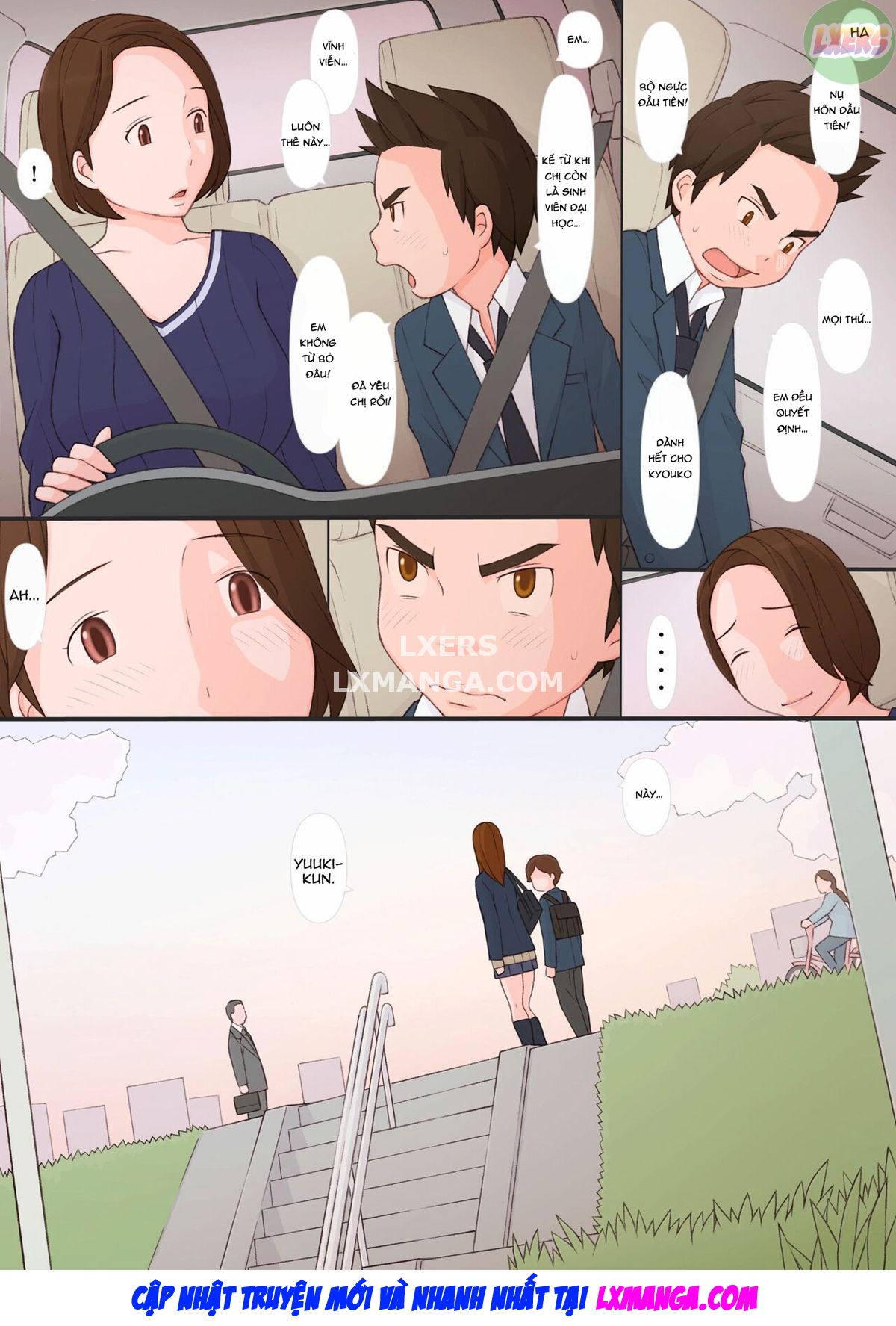 Đọc truyện hentai Chị gái lừa cậu em trai liếm lồn - Oneshot