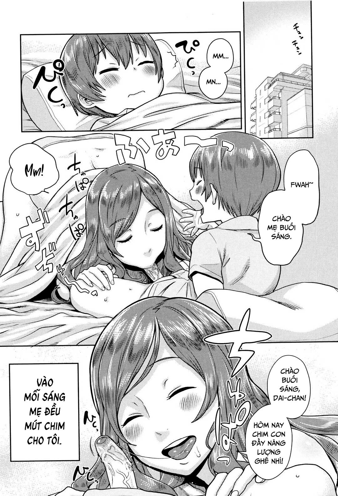 Đọc truyện hentai Chưa cai được sữa mẹ - Oneshot
