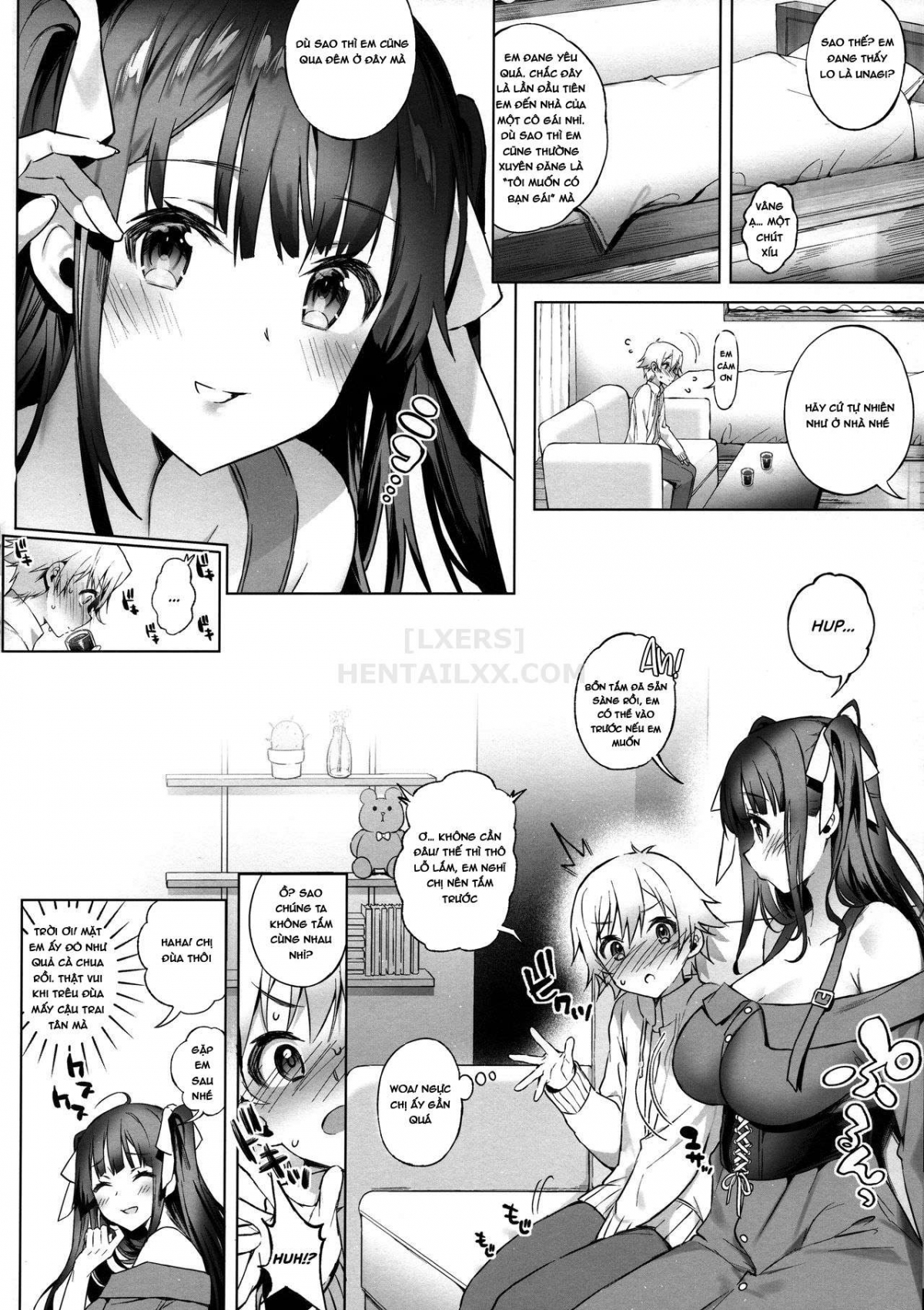 Đọc truyện hentai Off-Pako Onee-San Wa Gaman Ga Dekinai - Oneshot