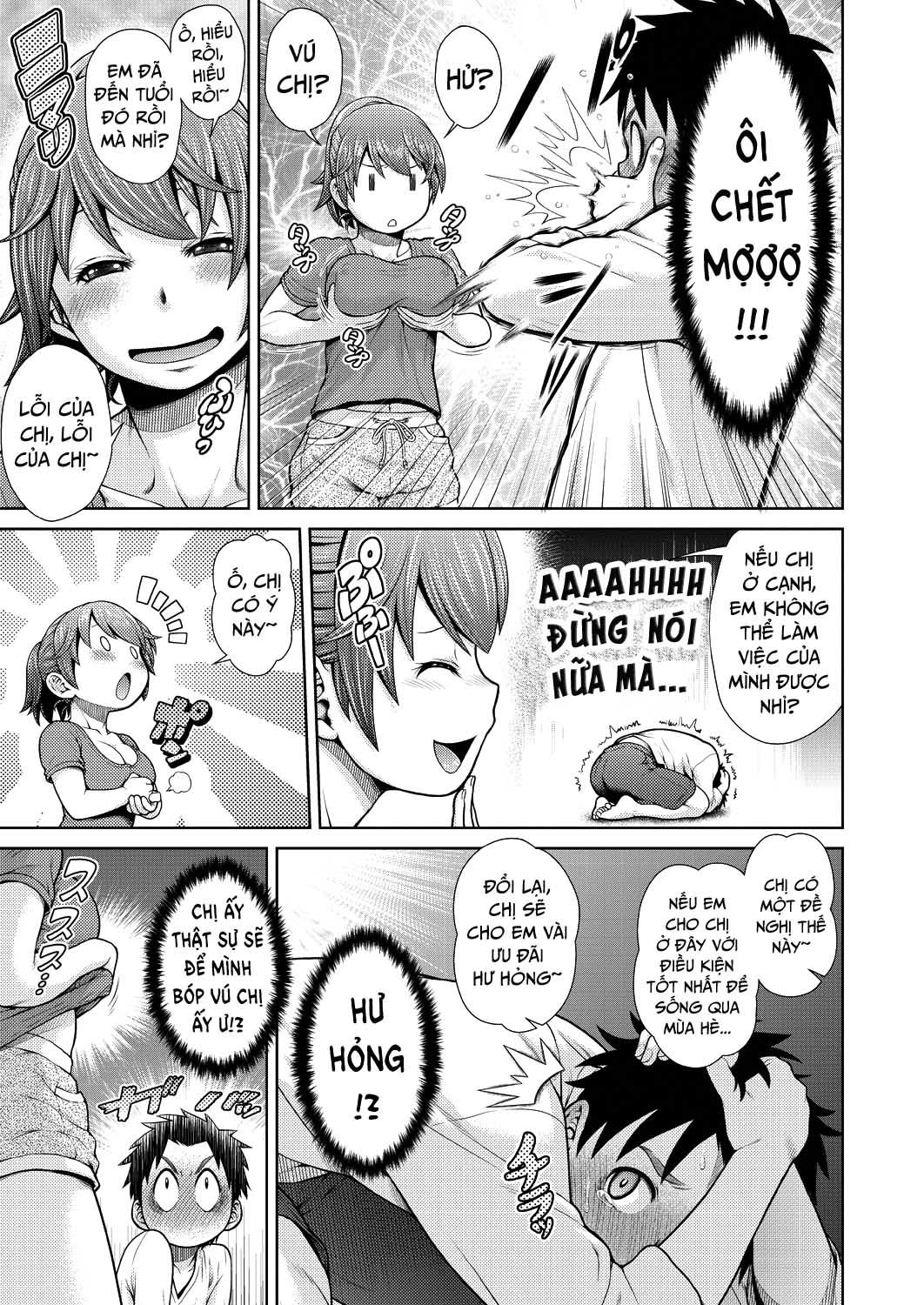 Đọc truyện hentai Địt chị gái phá tan cái nóng mùa hè! - Oneshot Siêu Ngọt