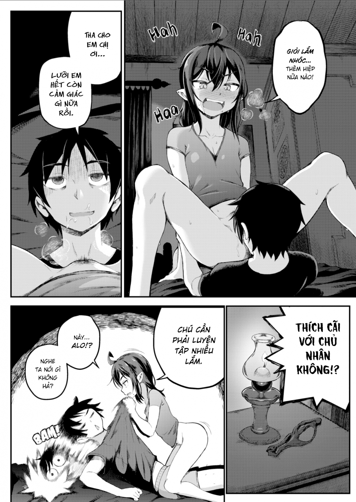 Đọc truyện hentai Lời tiên tri của HẮC NGUYỆT - Chap 4