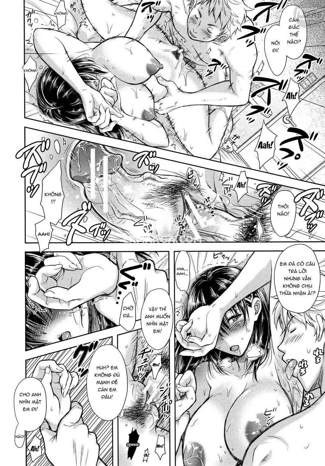 Đọc truyện hentai Khuôn mặt dâm đãng  và thực sự thèm tình - Chap 2