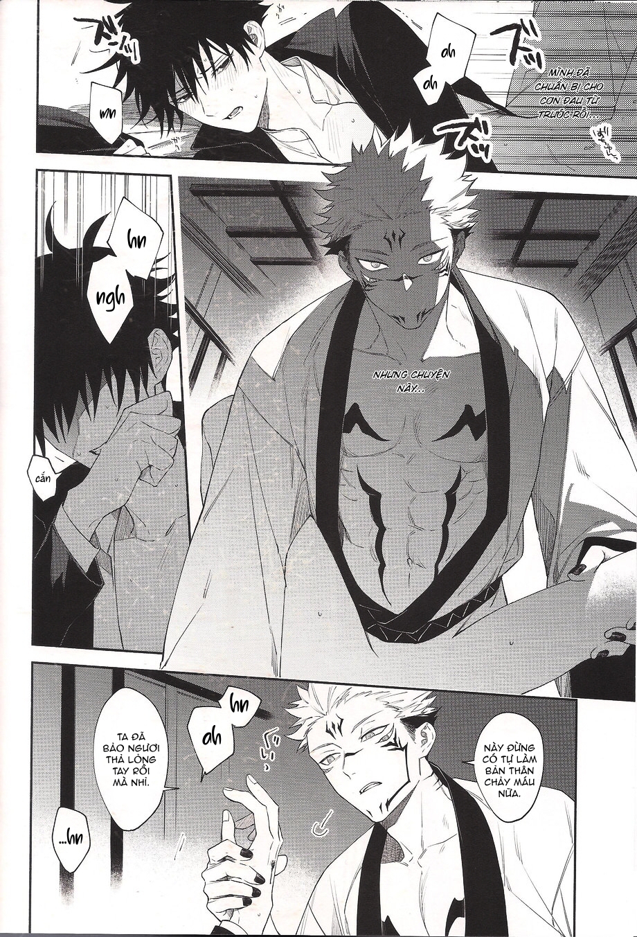 Đọc truyện hentai Khi hai ta chìm trong biển lửa - Oneshot