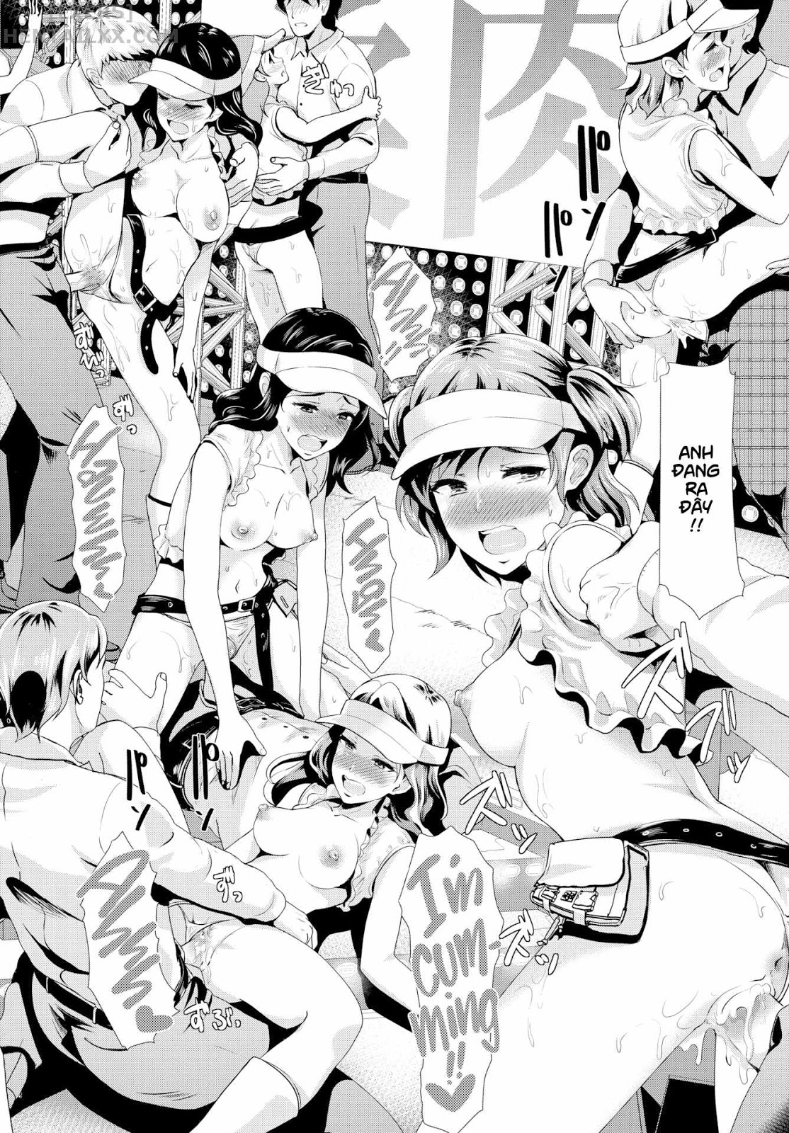 Đọc truyện hentai Let's All Cum Together! Tender Meat Festival! - Oneshot