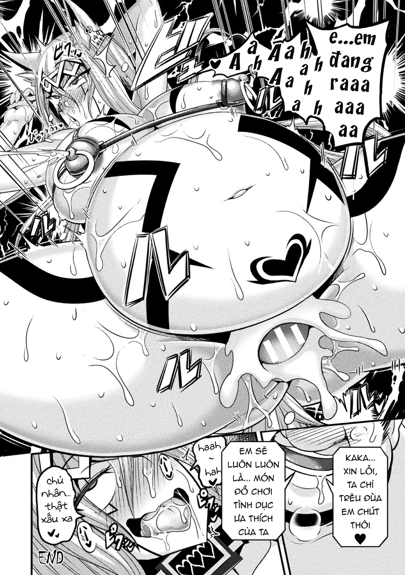 Đọc truyện hentai (Haneinu) LOVE METER ~Netorareta Aibou~ - After - End