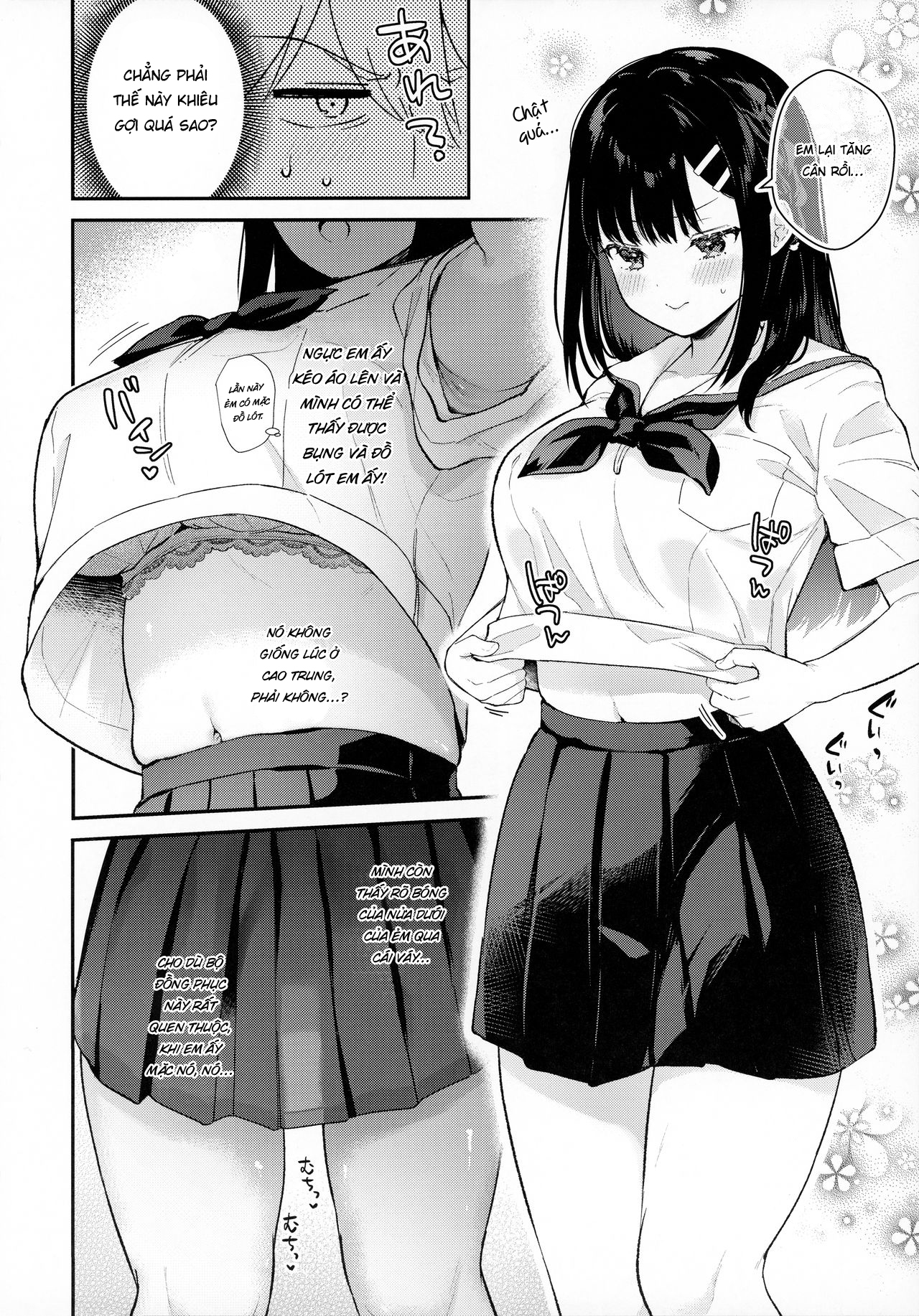 Đọc truyện hentai Tsuyu, Natsufuku, Apart nite - Oneshot