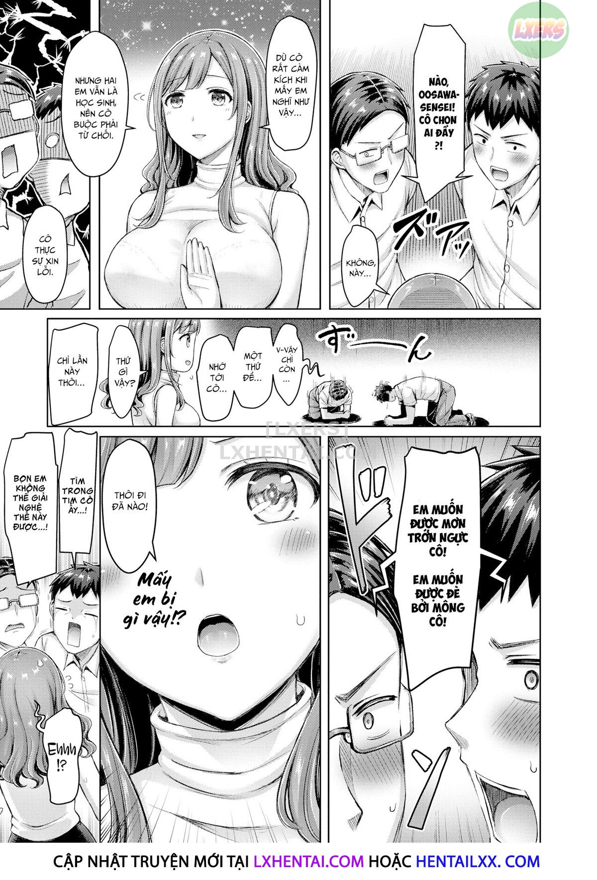 Đọc truyện hentai Ahh! Pha ngực tấn công mông phòng thủ của tuổi trẻ - Oneshot