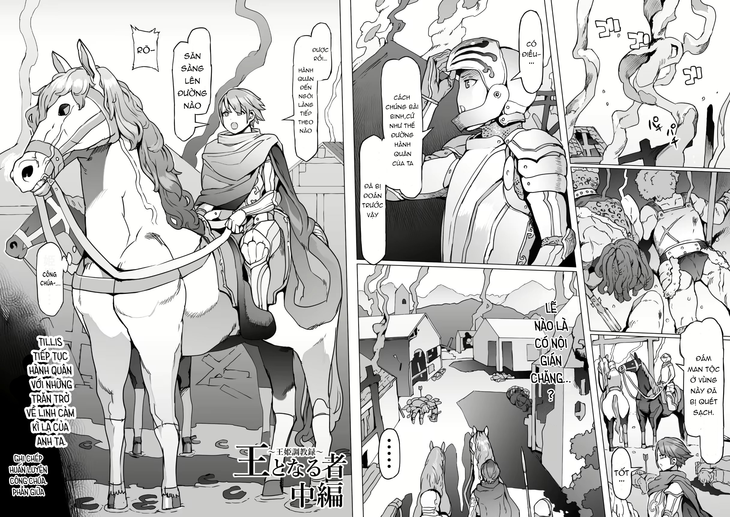 Đọc truyện hentai Người sẽ trở thành vua Kỷ lục huấn luyện công chúa vua - Chap 2