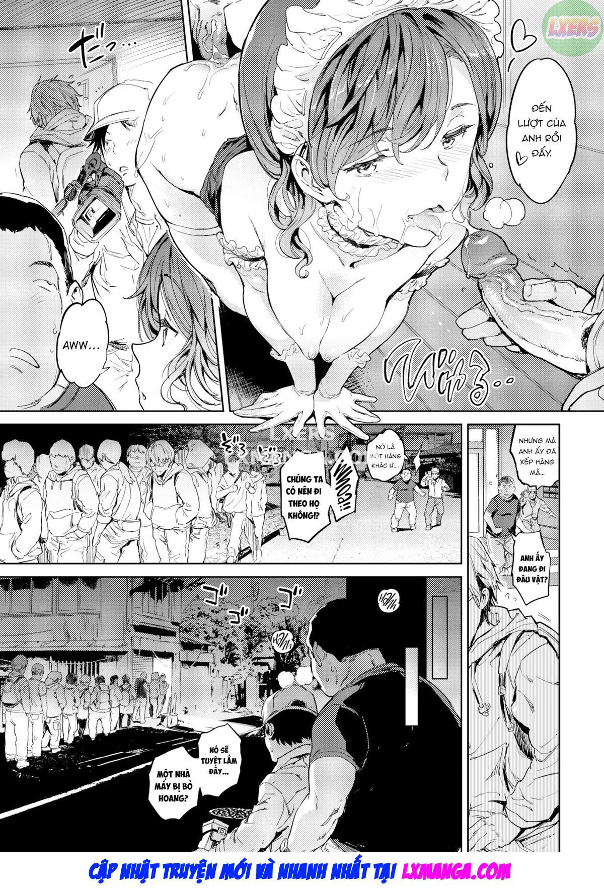 Đọc truyện hentai Cô gái xếp hàng dài - Oneshot