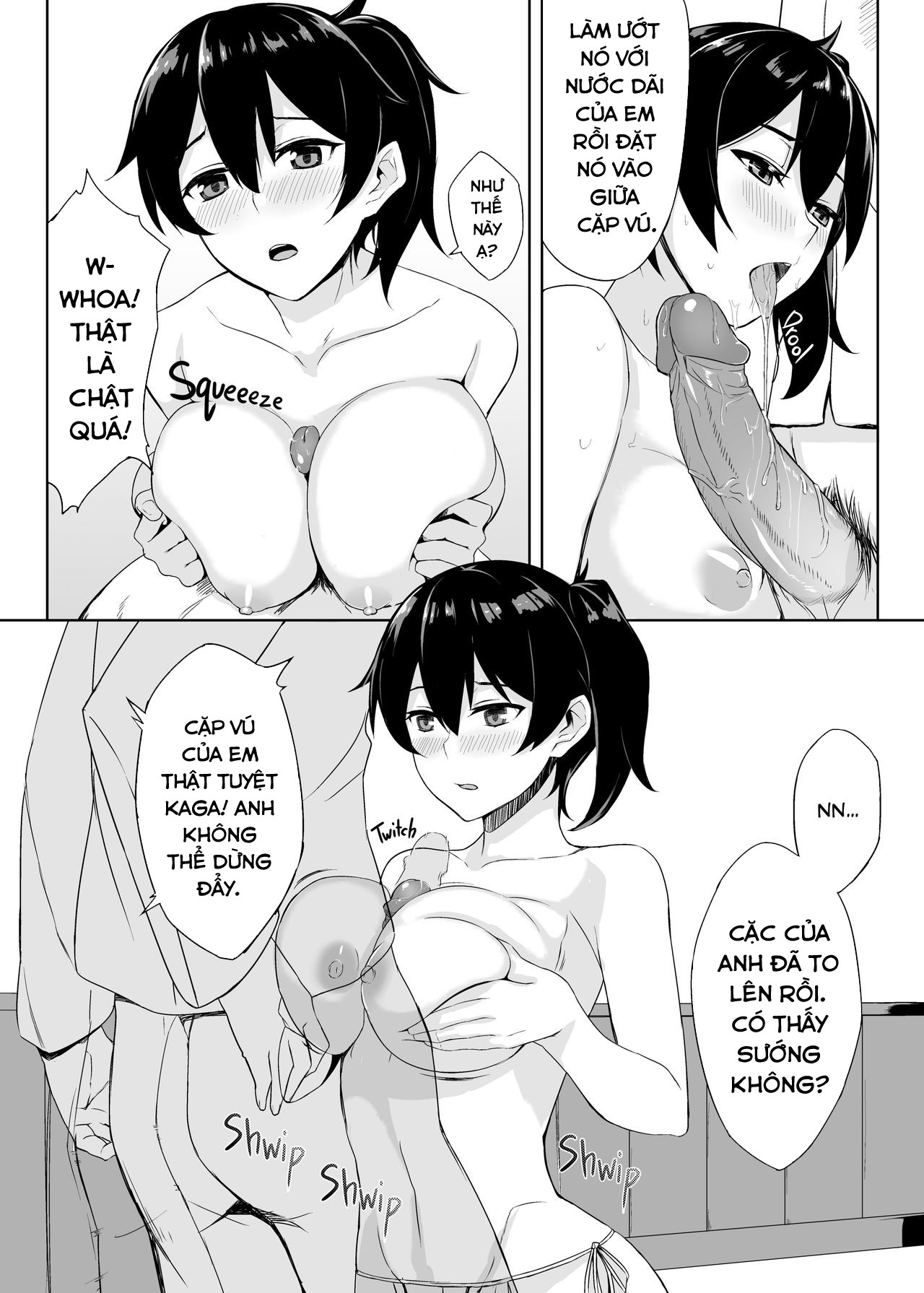 Đọc truyện hentai Worries of the Secretary Ship Kaga - Oneshot
