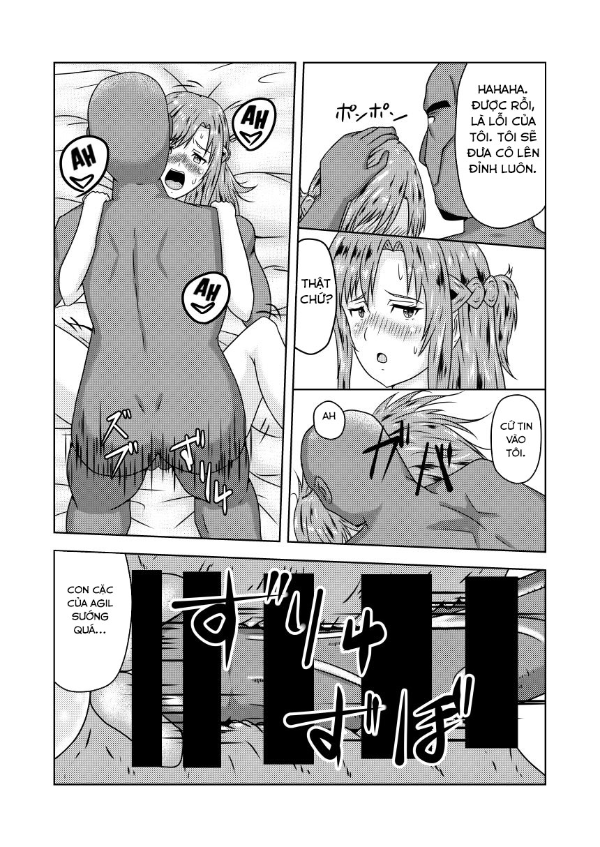 Đọc truyện hentai Asuna-san ga Agil ni Netorareru Ohanashi - Oneshot