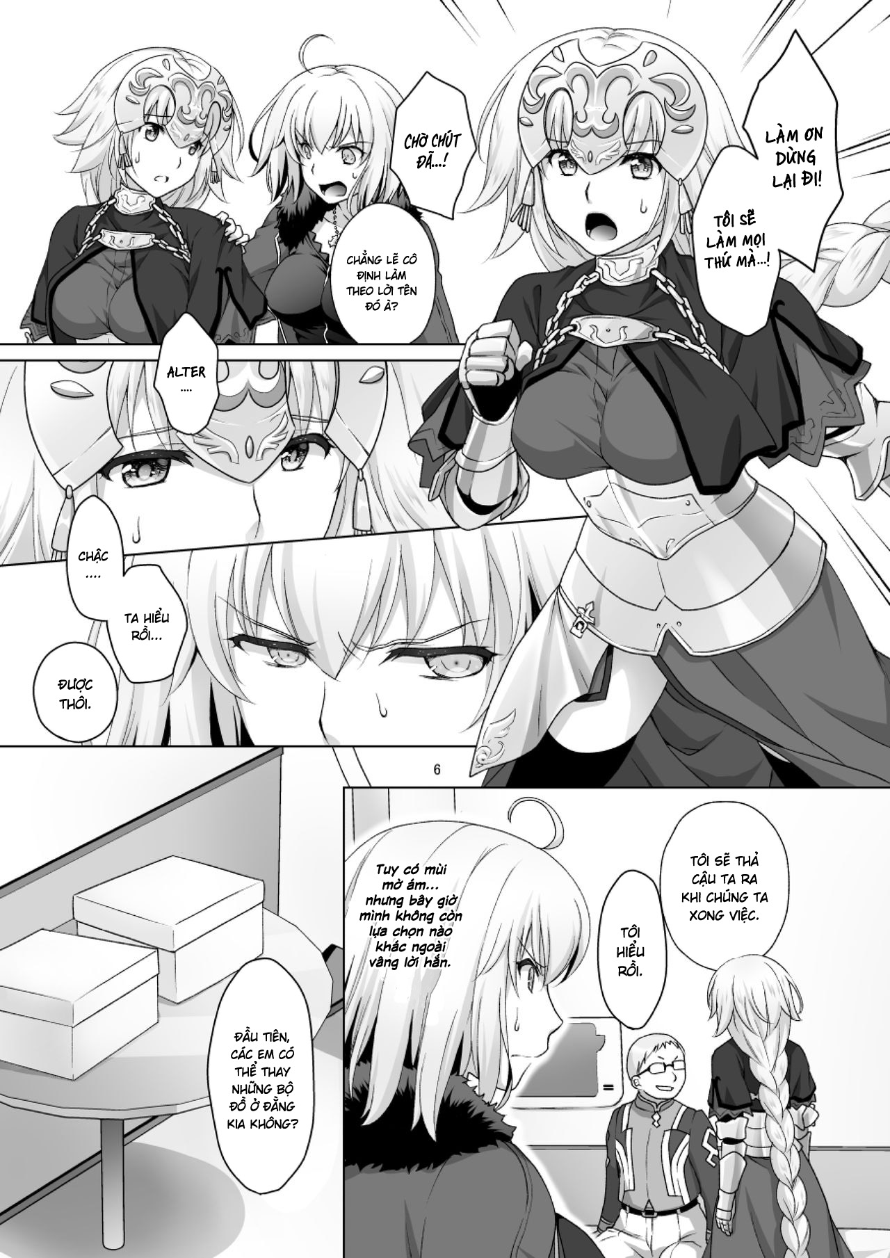 Đọc truyện hentai Chaldea Girls Collection W Jeanne Kyousei Gohoushi (Fate/Grand Order) - Oneshot