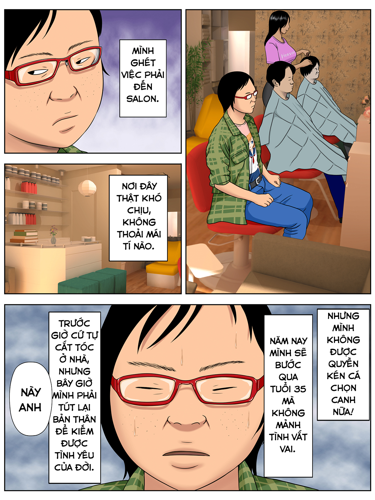 Đọc truyện hentai FUCK OR DIE - Chap 2: Salon thiên đường~