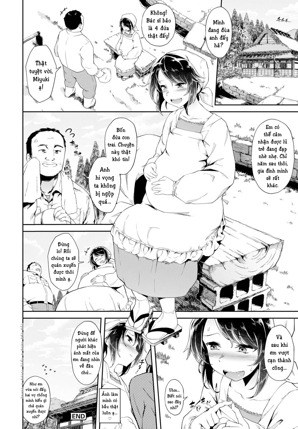 Đọc truyện hentai A Young bride's newlywed life - Oneshot