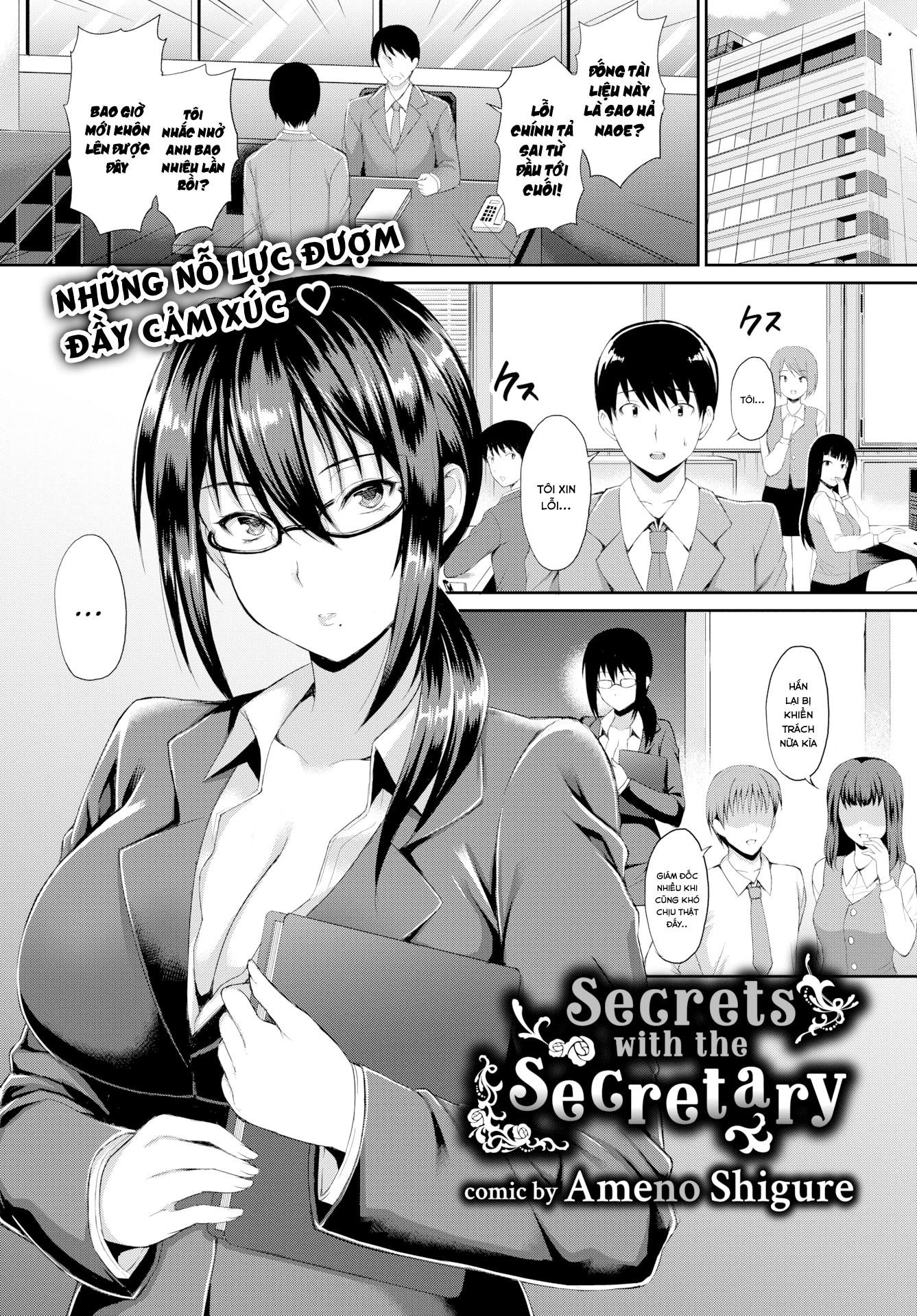 Đọc truyện hentai Secrets with the Secretary - Oneshot