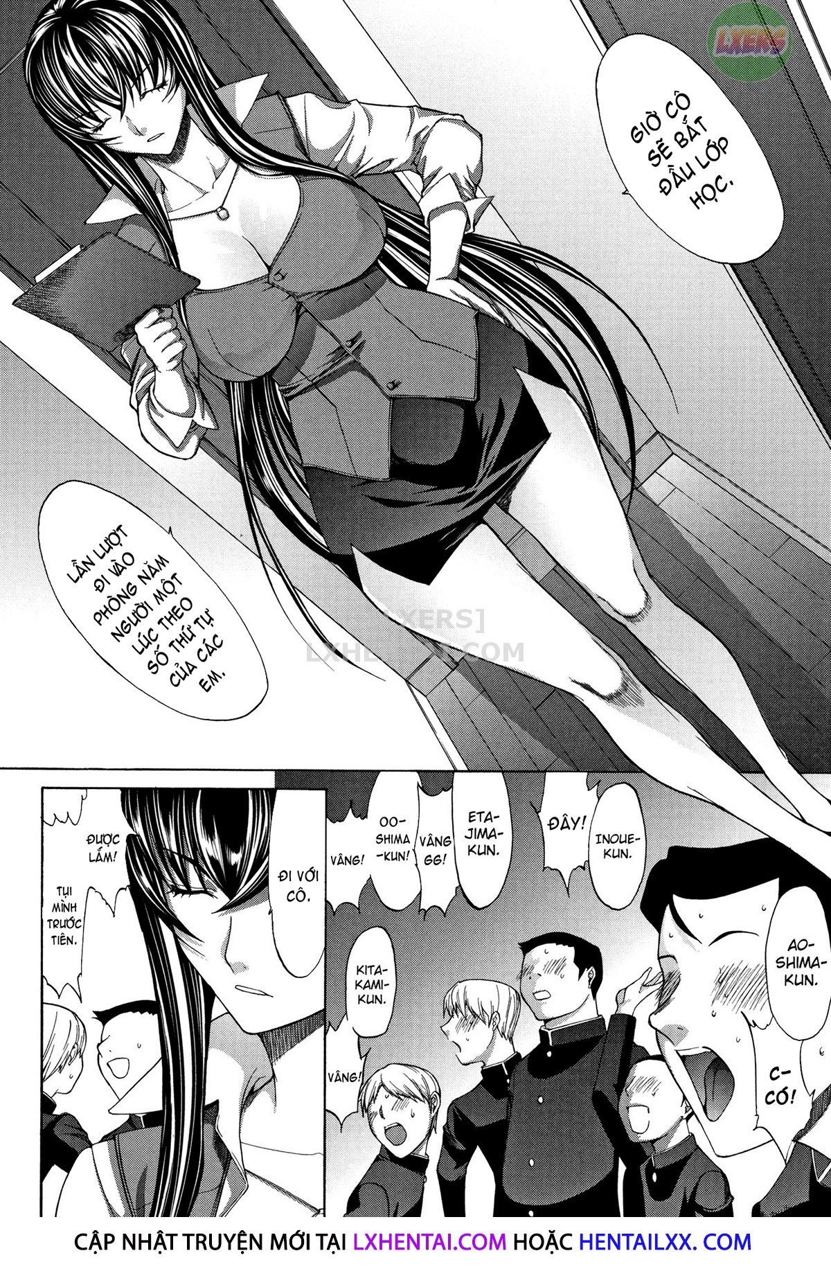 Đọc truyện hentai Shinjin Onna Kyoushi Shinjou Yuuko - Chap 9
