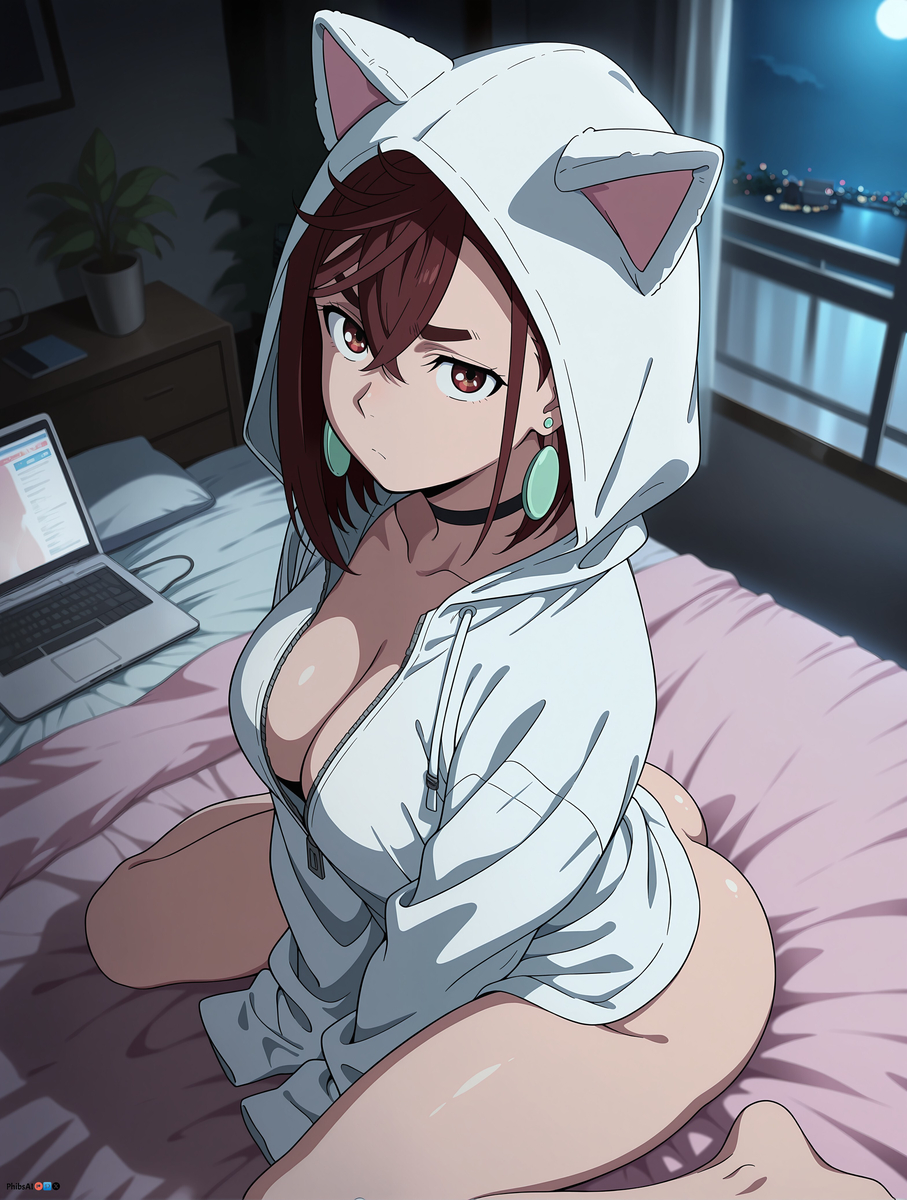 Đọc truyện hentai Tuyển tập Albums Art hentai - Chap 613 - Momo Ayase - Late night call
