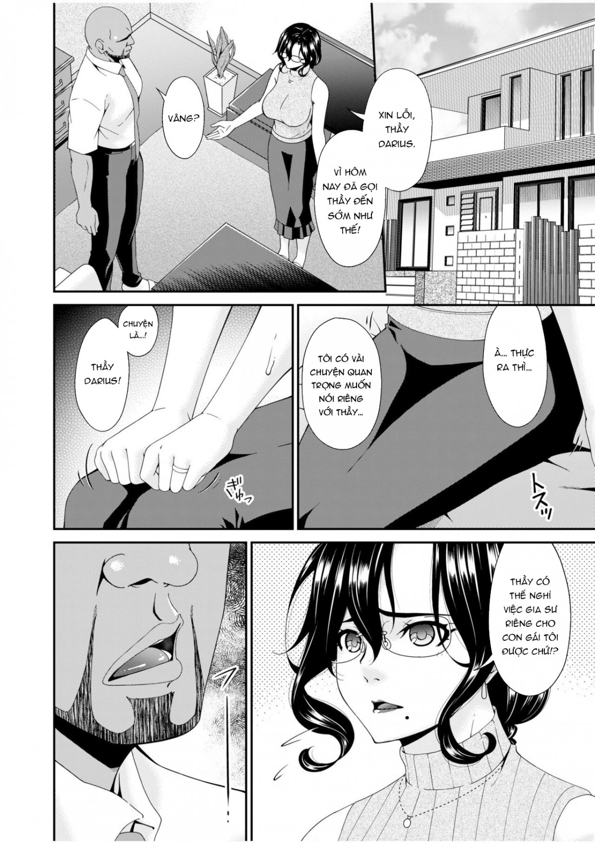 Đọc truyện hentai Haha to Tsuma o Yameru Toki - Chap 1