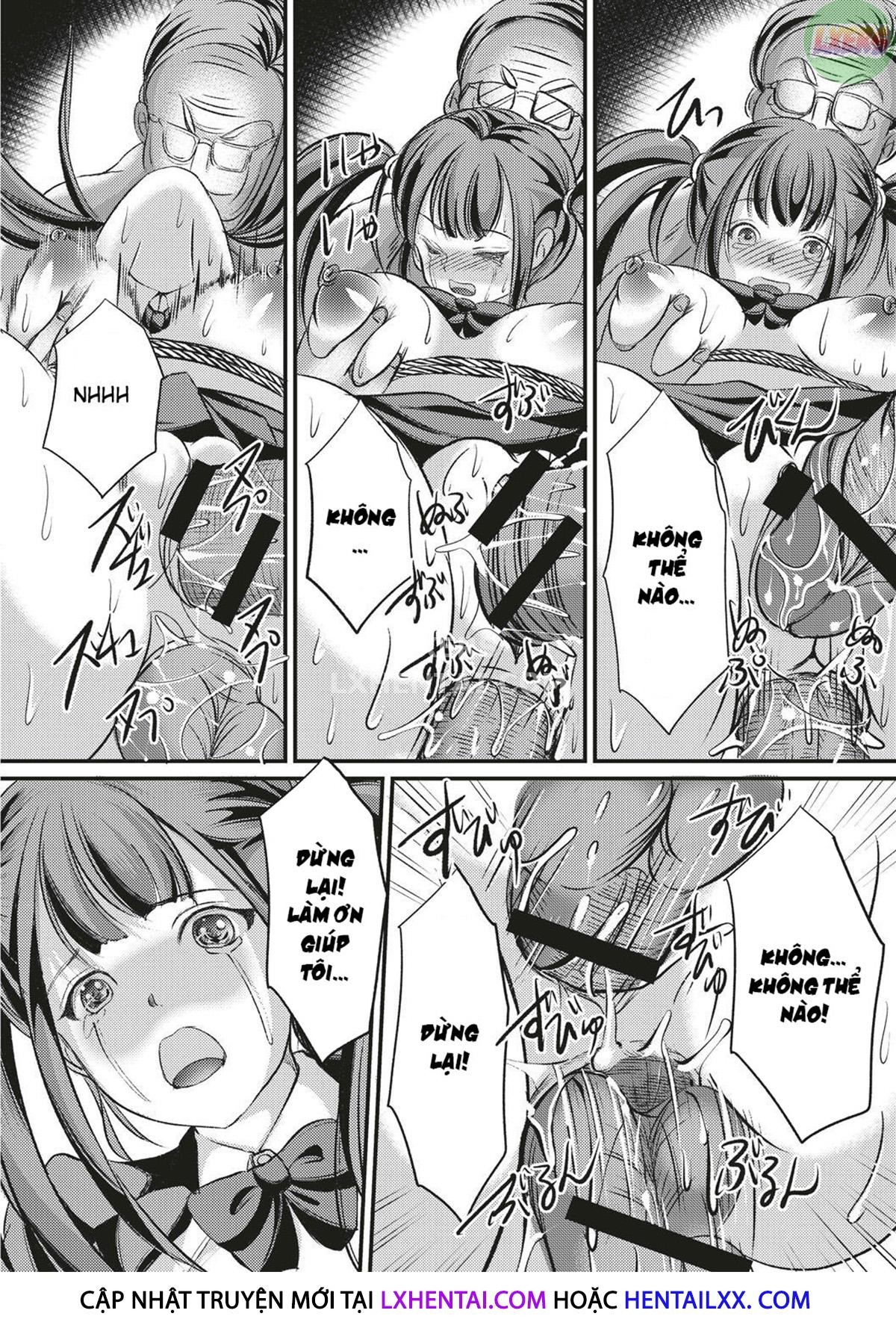 Đọc truyện hentai Kinbaku Seidorei Choukyou Gakuen - Chap 2