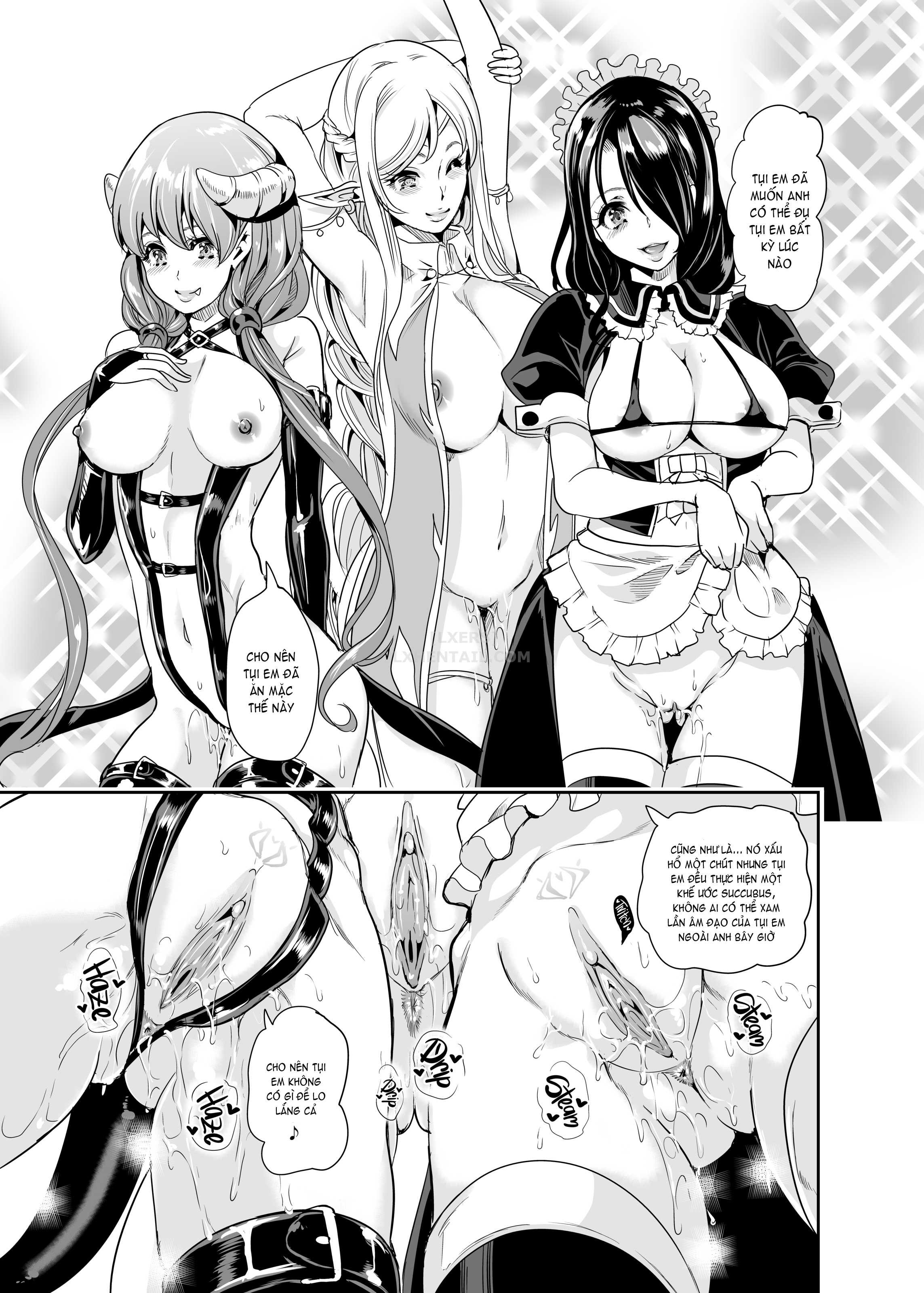 Đọc truyện hentai My Harem in Another World Collection - Chap 2