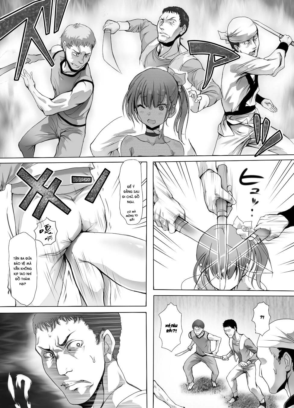 Đọc truyện hentai Vẫn muốn xuất tinh ngay cả khi bạn đã bị hiếp dâm tập thể - Chap 2 - End.