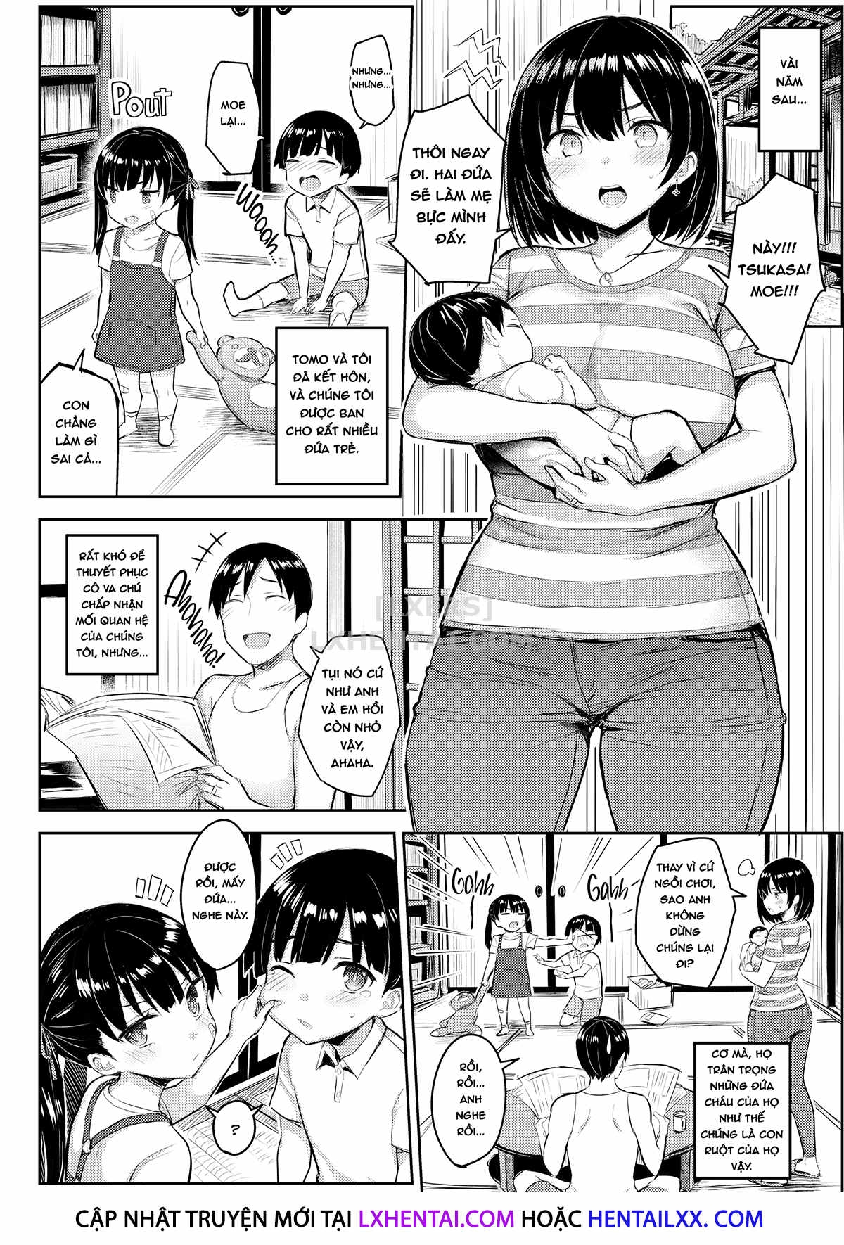 Đọc truyện hentai Holiday with My Busty Cousin - Chap 5 - Vanilla End