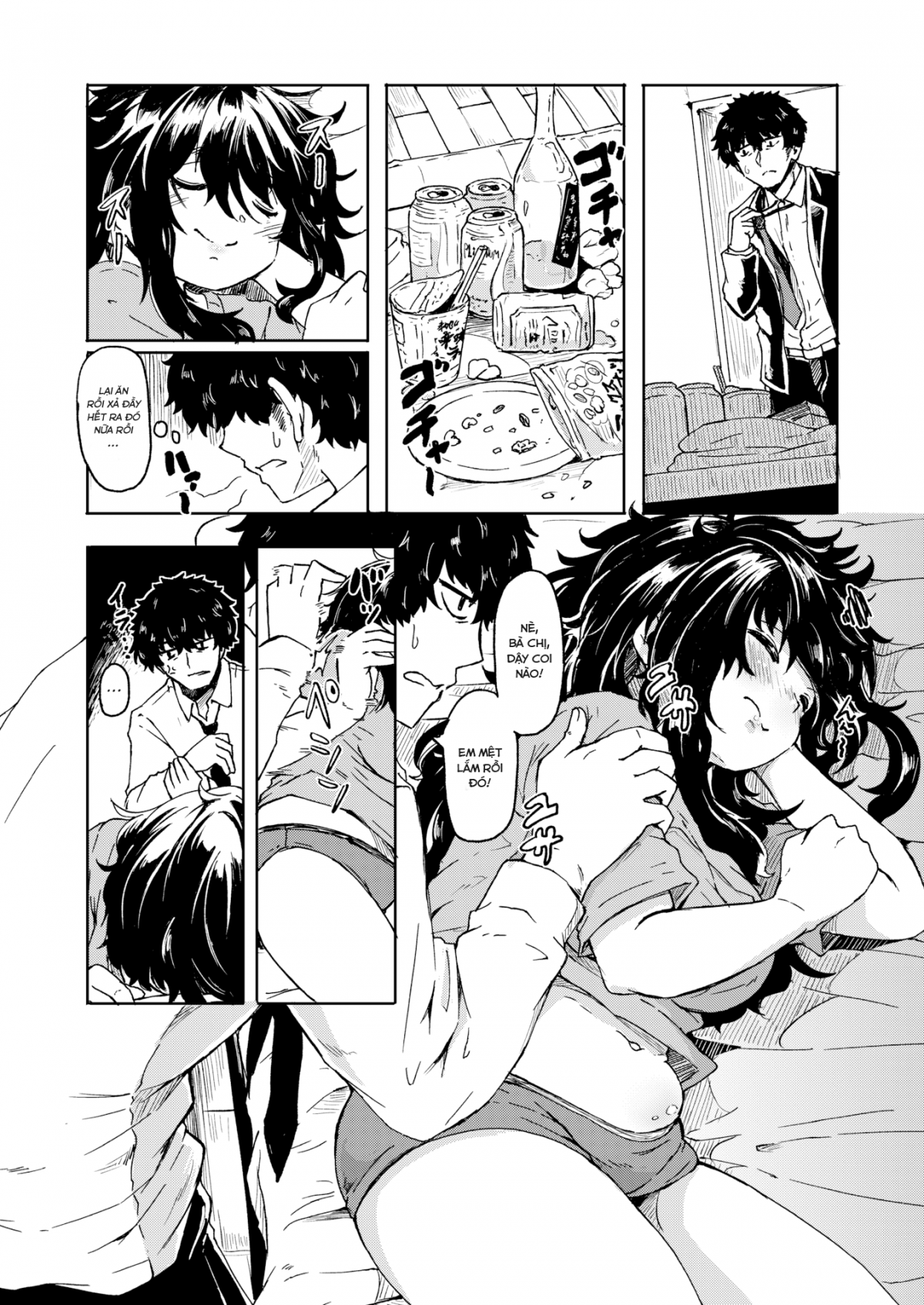 Đọc truyện hentai Bà chị mập địt! - Oneshot