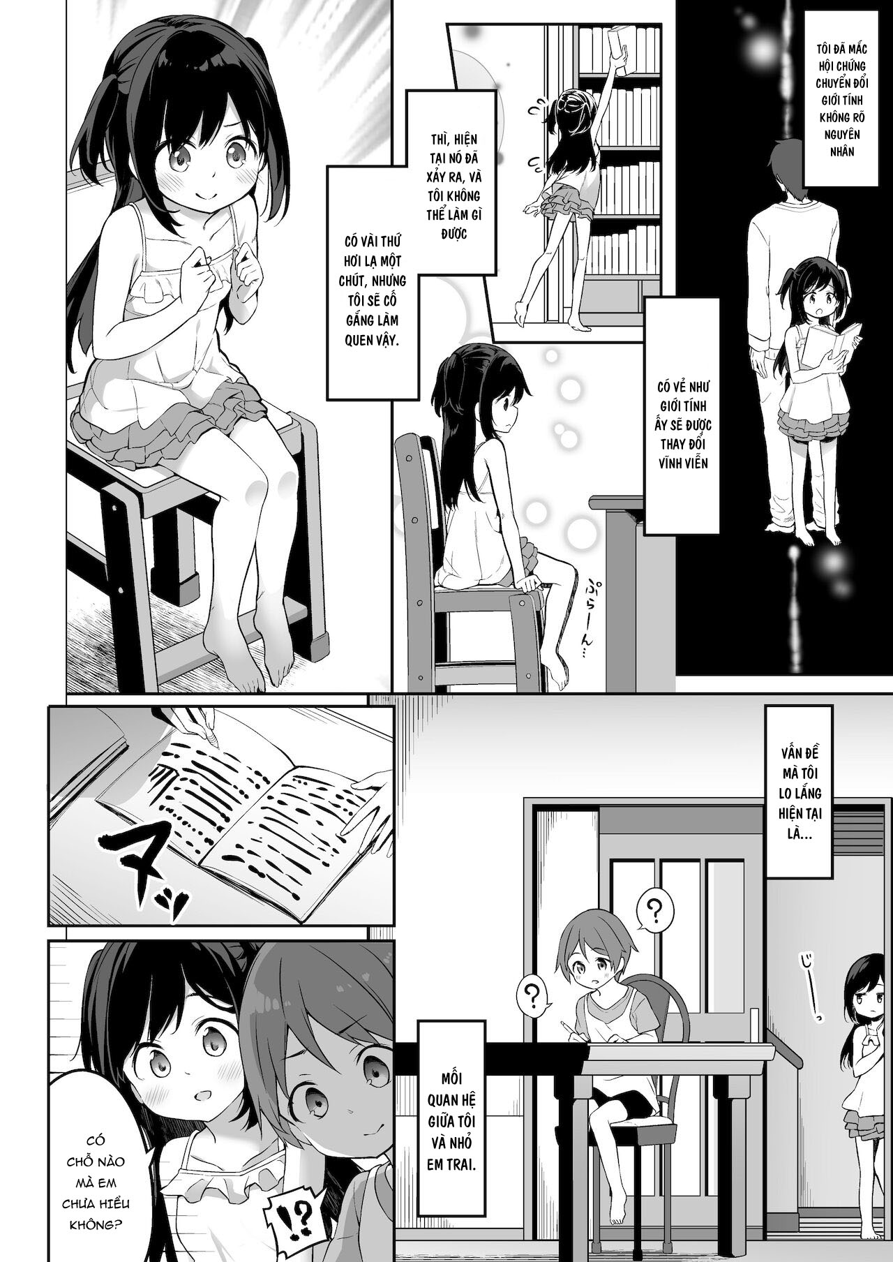 Đọc truyện hentai TS-kko Otokoyu Challenge! - Oneshot