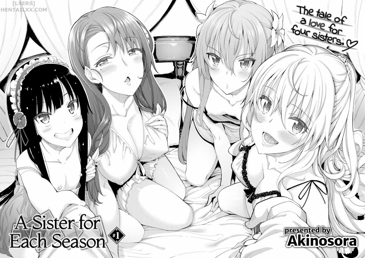 Đọc truyện hentai Shiki Oriori - Chap 1: A Sister for Each Season #1