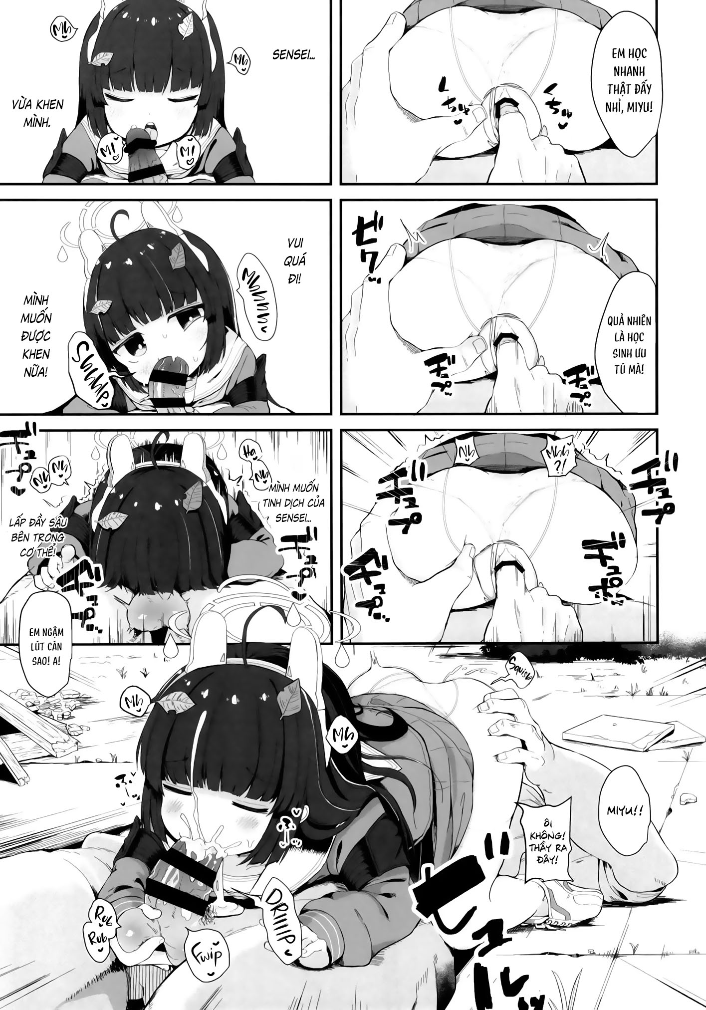 Đọc truyện hentai Con thỏ vẫy đuôi được âu yếm! - Oneshot nứng