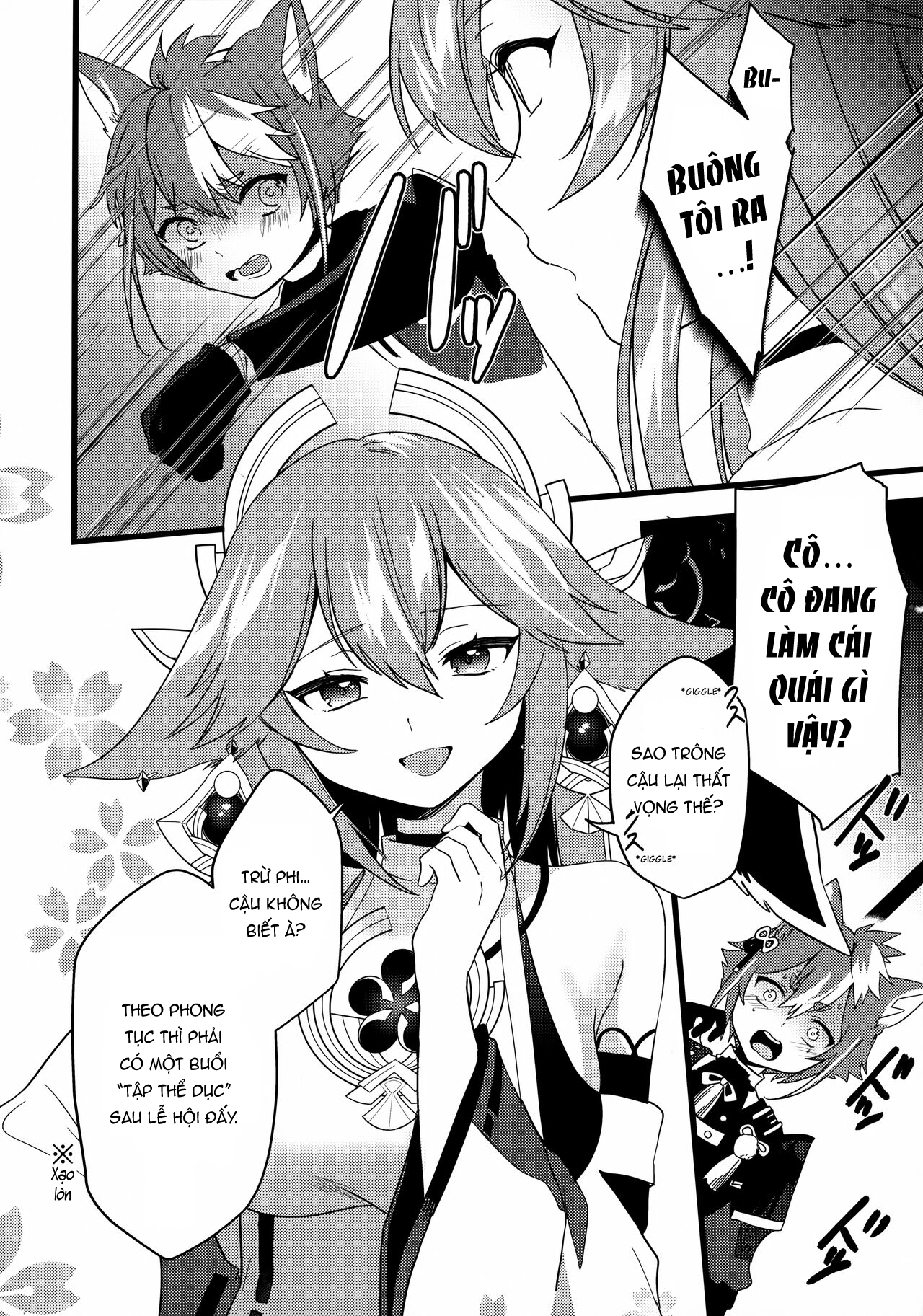 Đọc truyện hentai Mối Quan Hệ Giữa Chó Và Cáo Trong Đêm Thanh Vắng - 1shot